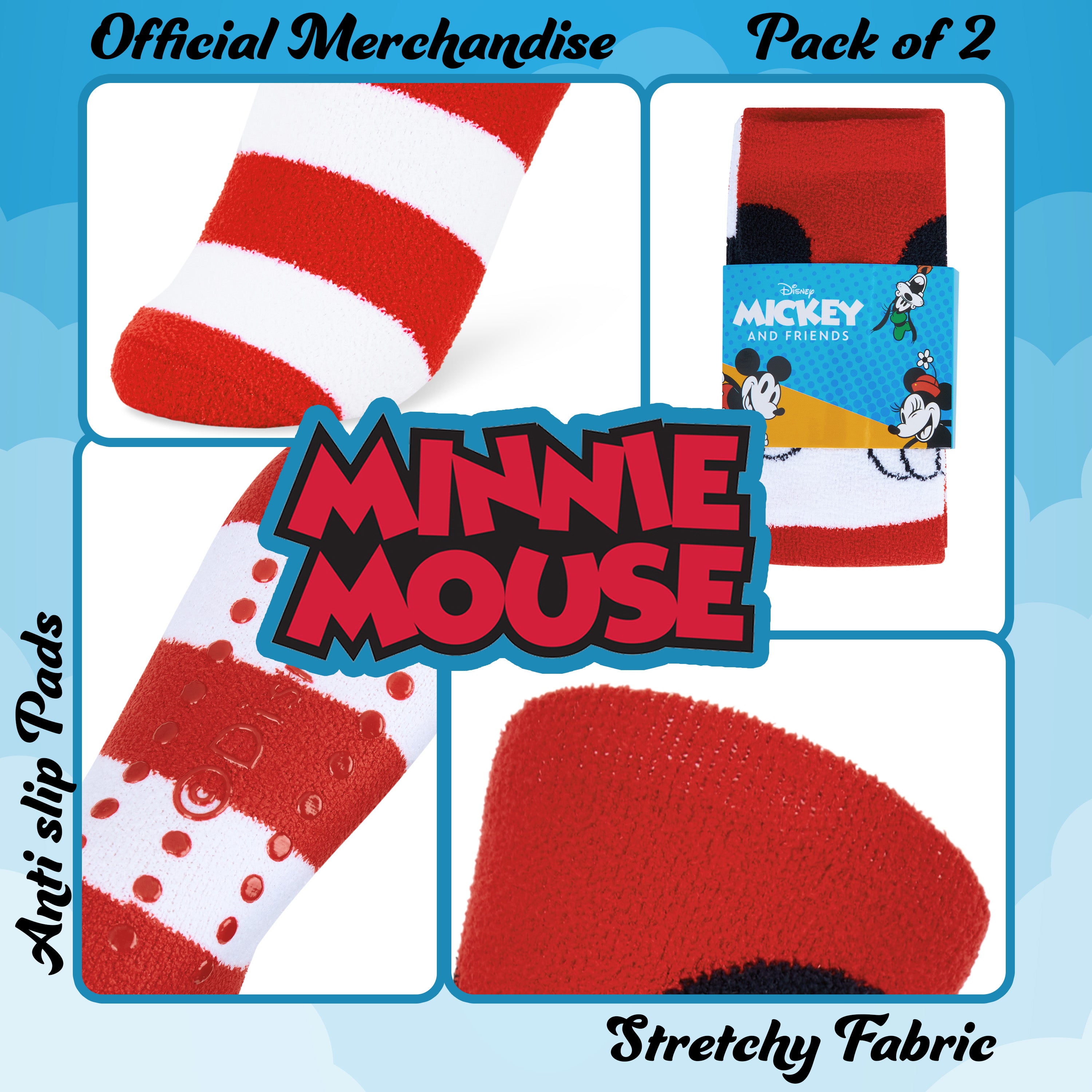 disney-mickey-chaussettes-pilou-femme-antid-rapantes-lot-2 image 4