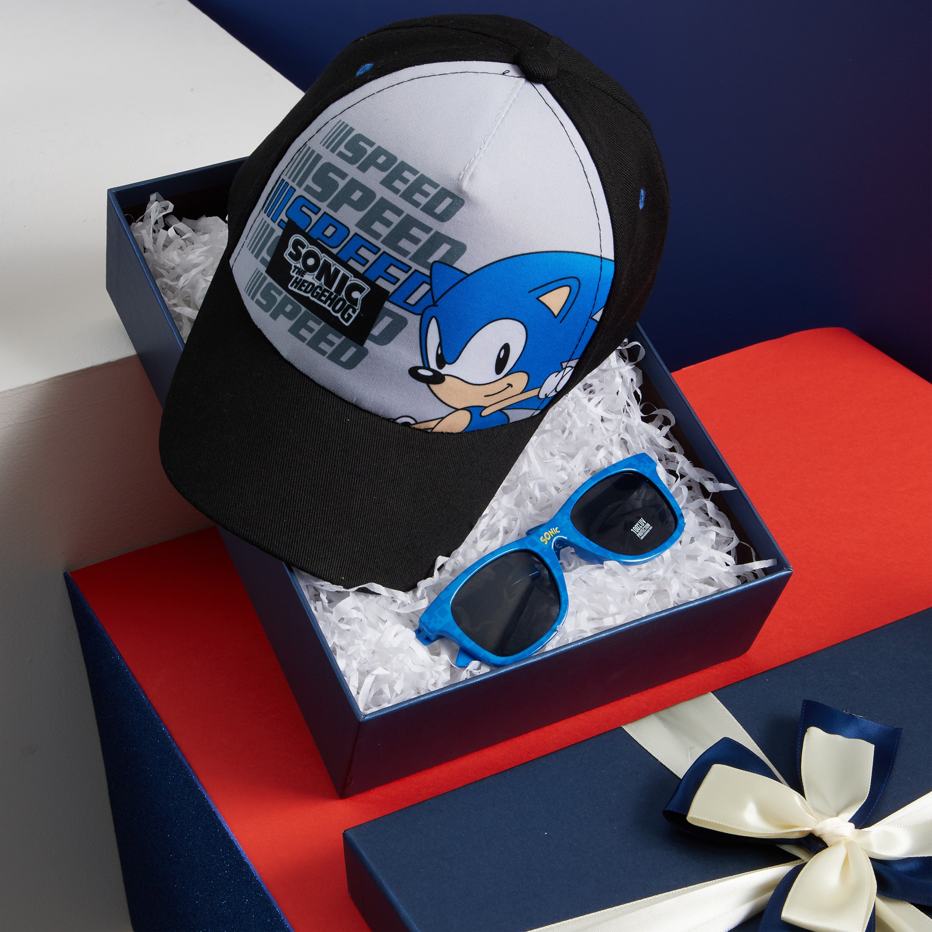 sonic-casquette-gar-on-lunettes-soleil-uv-enfant image 2