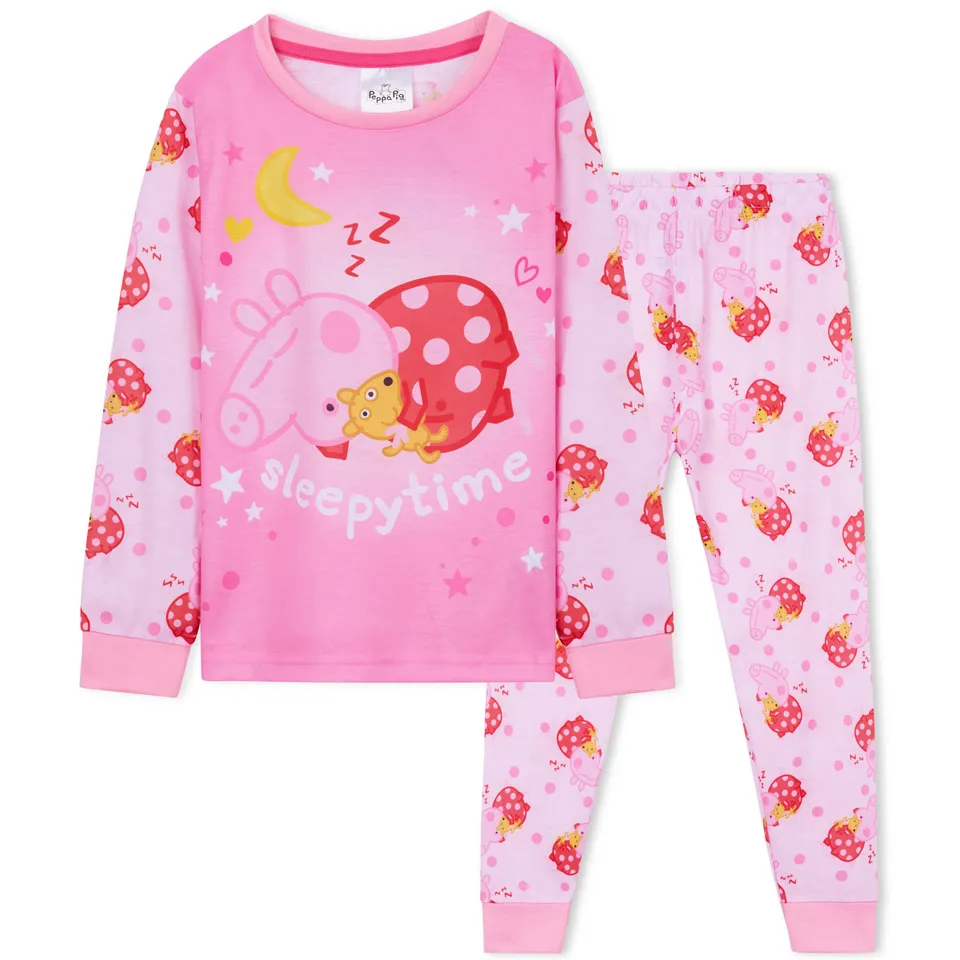 get-trend-peppa-pig-pyjama-long-fille-coton-18-mois-5-ans image 1