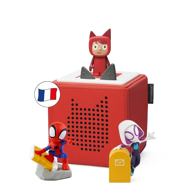 tonies-toniebox-spiderman-coffret-rouge-3-7-ans image 1