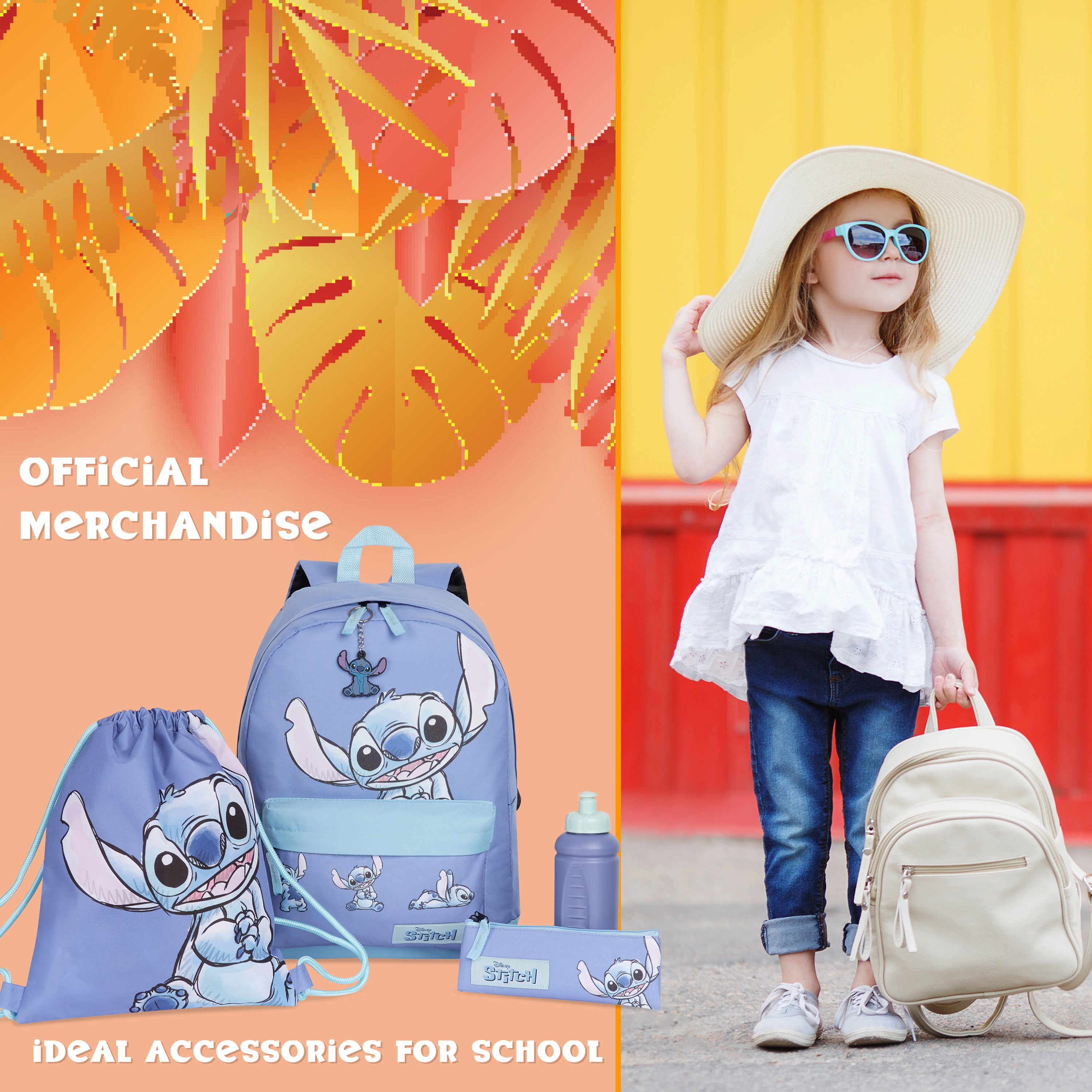 get-trend-stitch-cartable-fille-set-5-pi-ces-sac-dos image 4