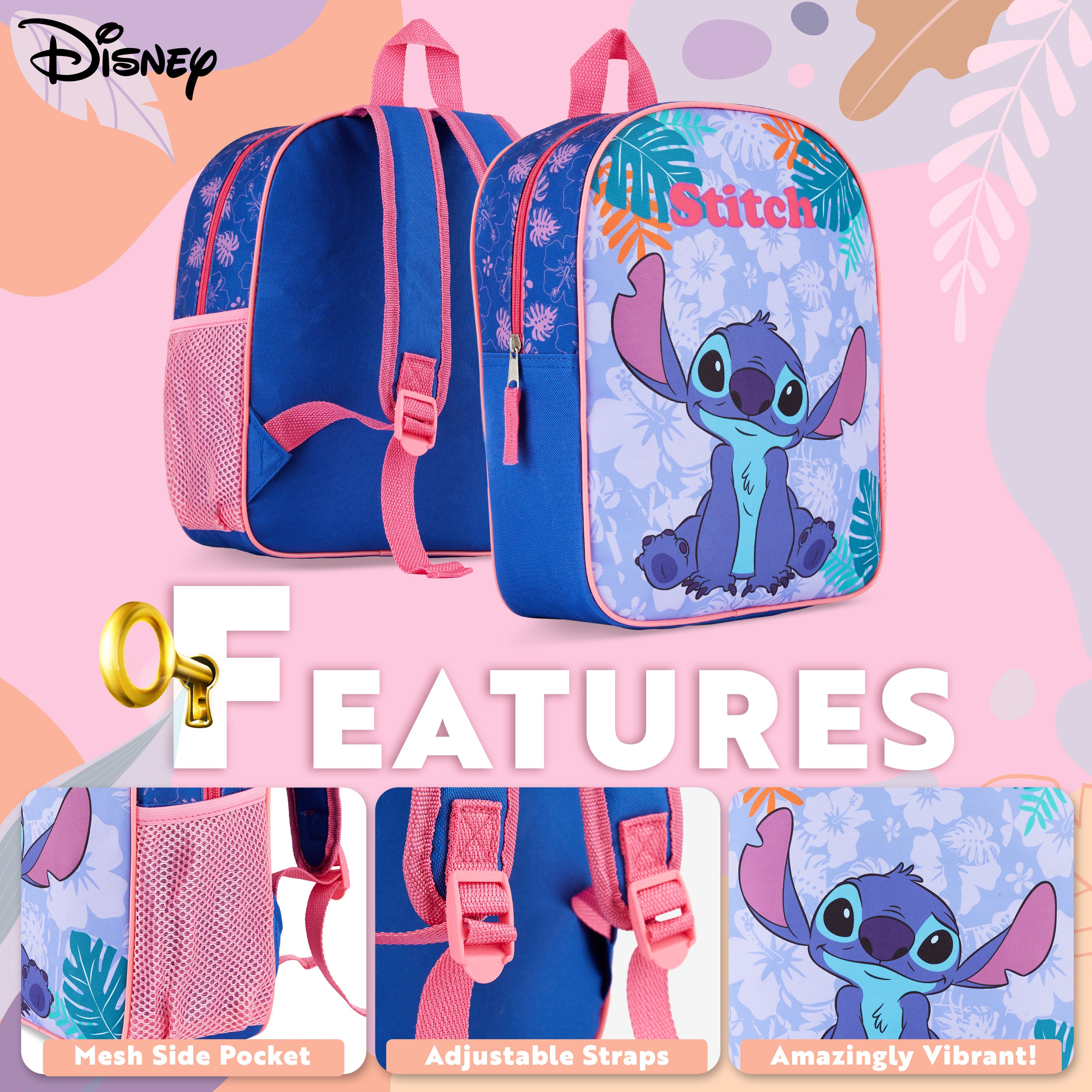 disney-stitch-sac-dos-fille-cole-maternelle-zipp-stitch image 3