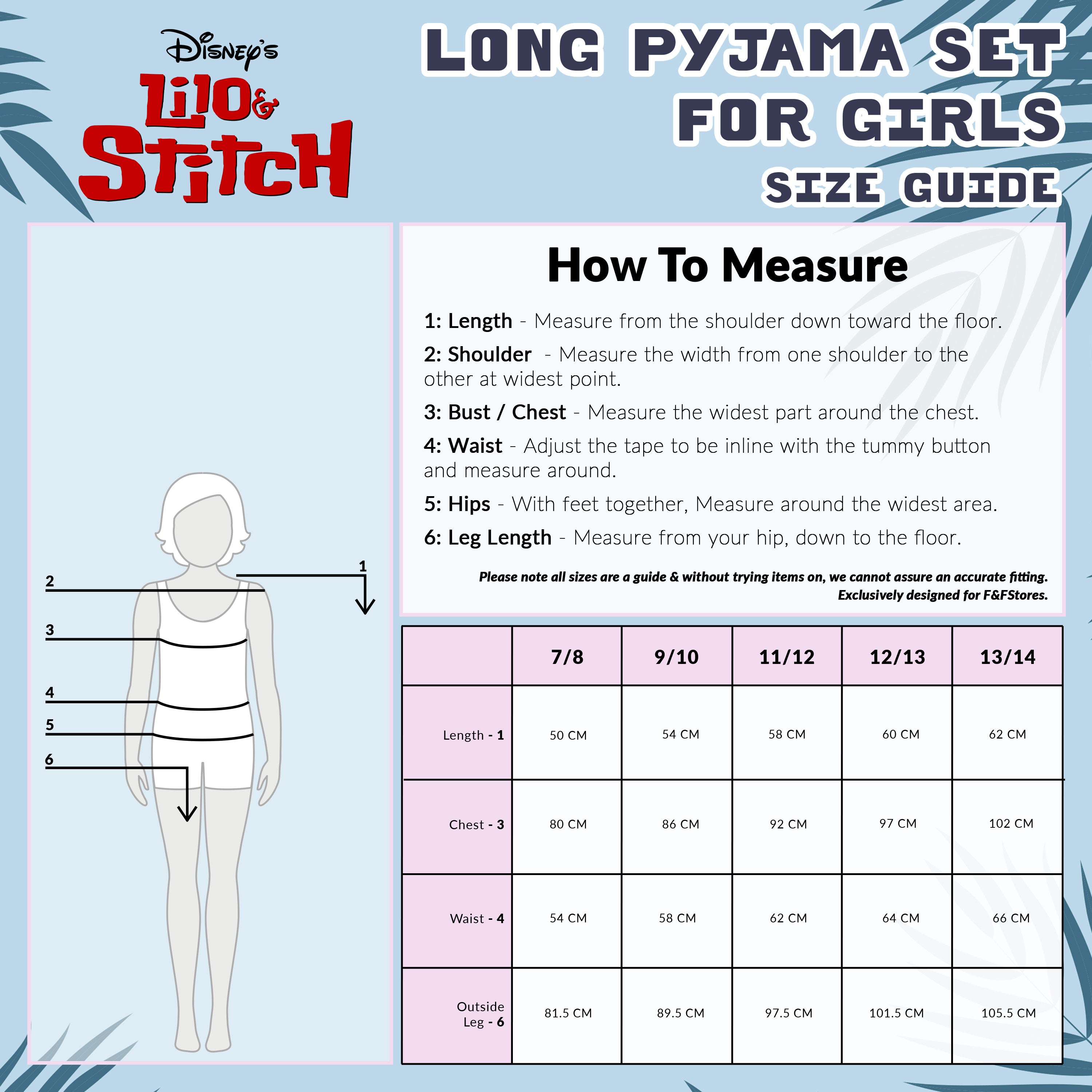 disney-stitch-pyjama-fille-2-pi-ces-9-10-ans-long image 6