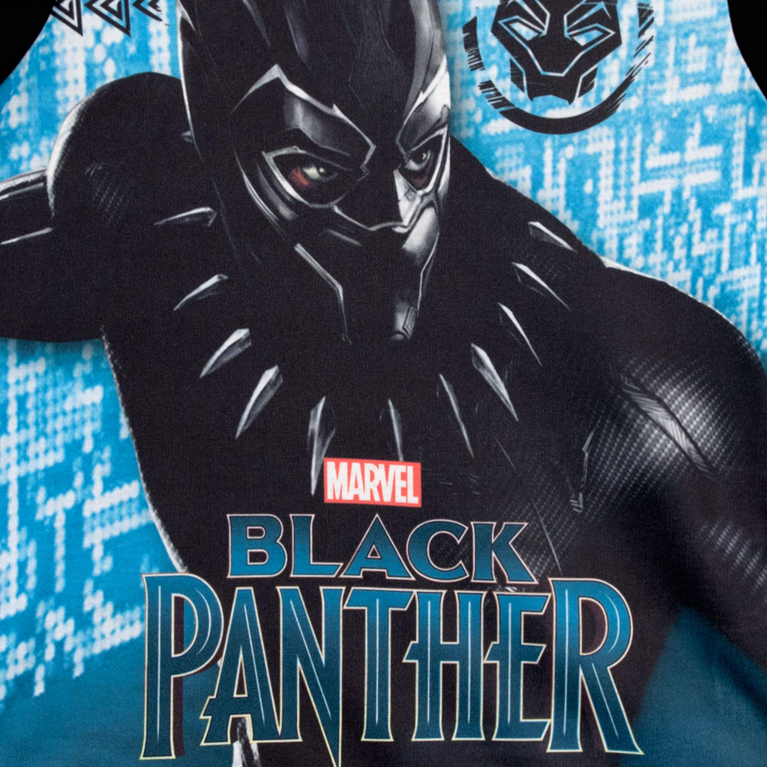 marvel-black-panther-pyjama-gar-on-noir-11-12-ans image 2