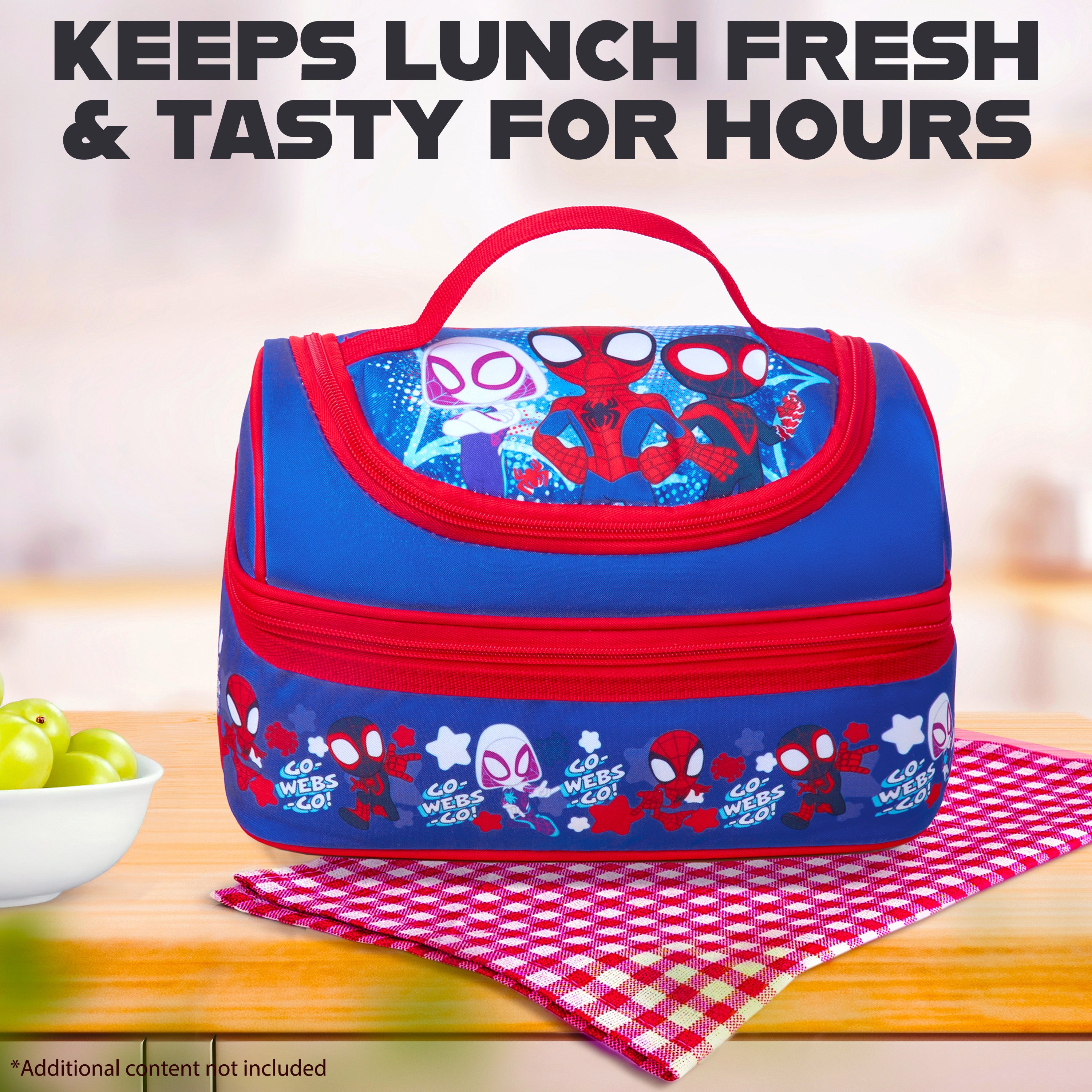 marvel-spidey-sac-repas-isotherme-enfant-bleu-rouge image 5