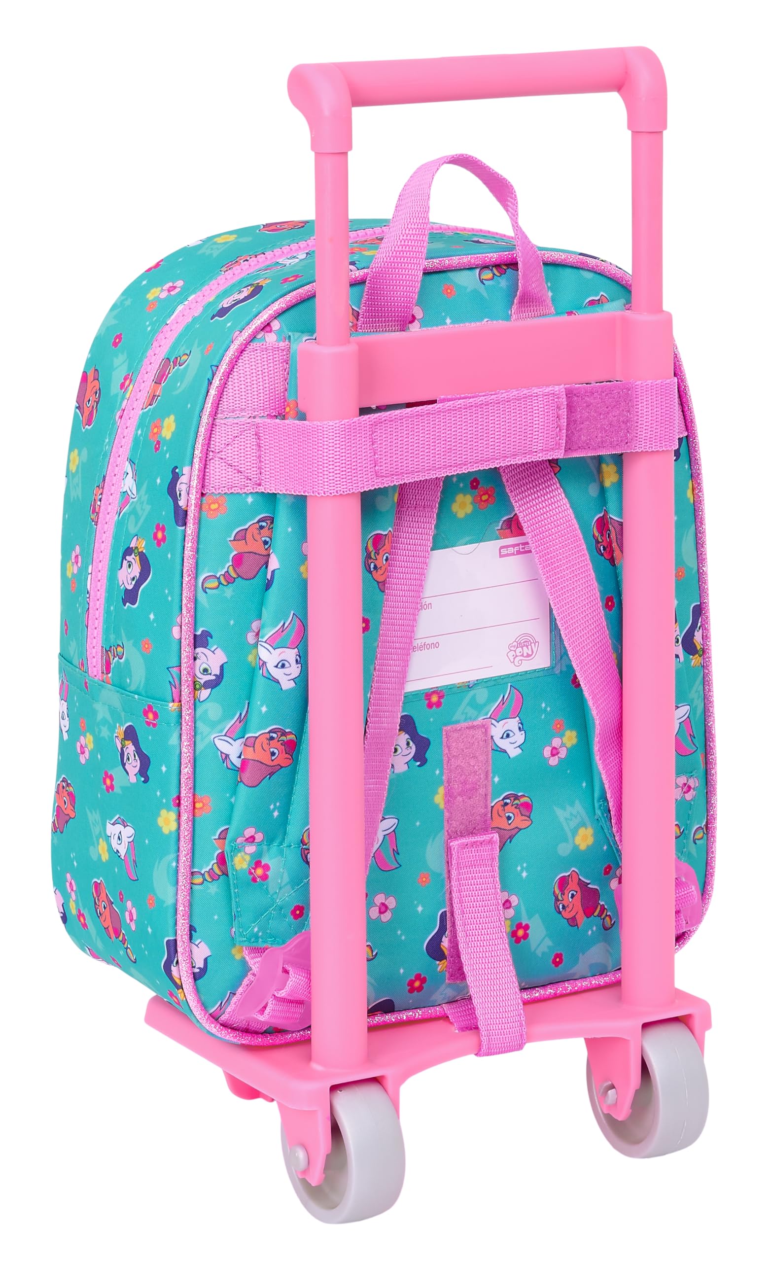 my-little-pony-magic-sac-dos-chariot-22x10x27-cm-rose image 2