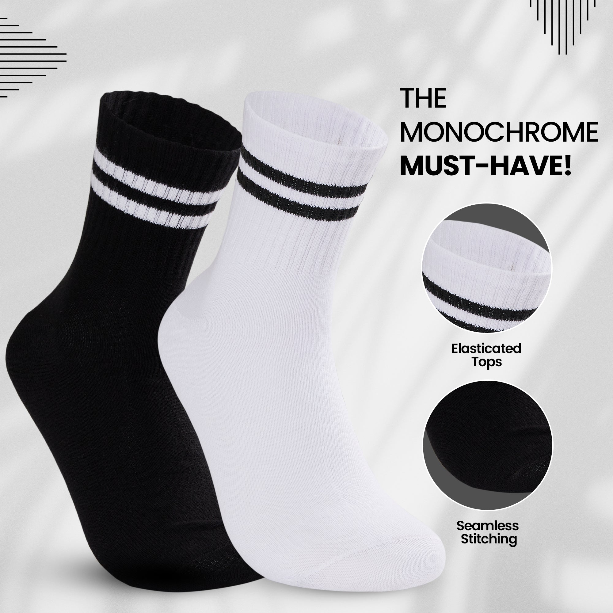 citycomfort-men-chaussettes-homme-ray-es-lot-6-coton image 5