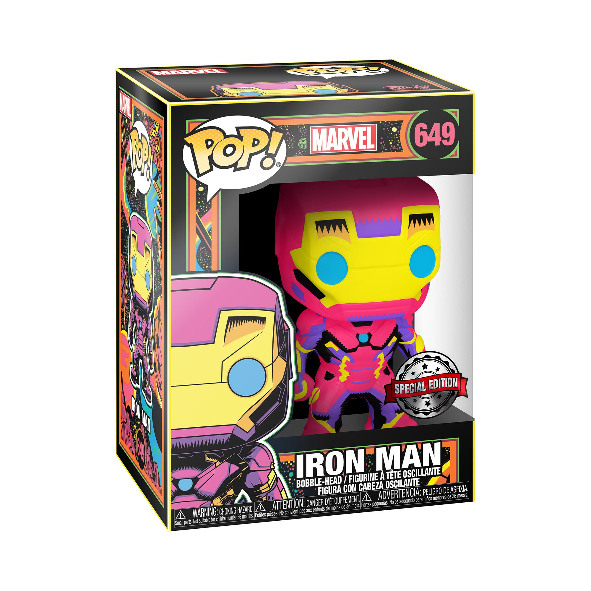 funko-pop-marvel-black-light-thor-figurine-vinyle-9-cm image 8