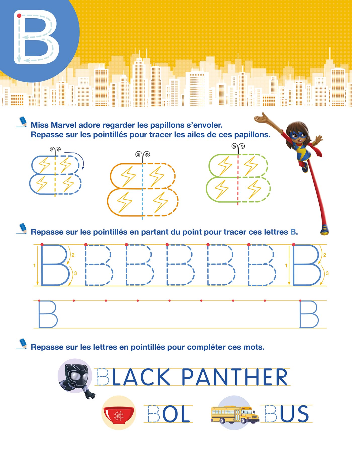 spidey-cahier-effa-able-lettres-majuscules-enfant-marvel image 4