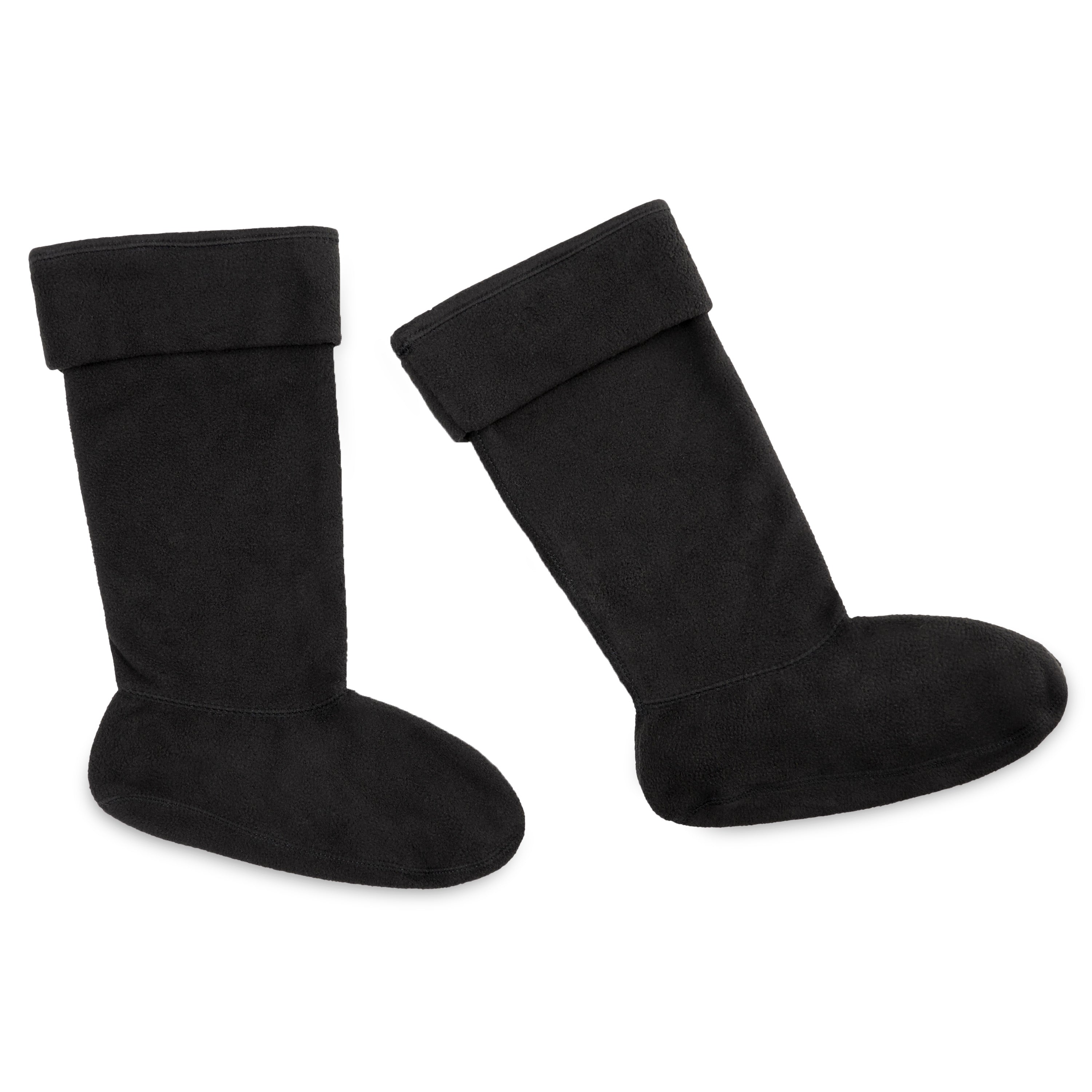 get-trend-chaussettes-bottes-femme-polaire-noires-5-6 image 7