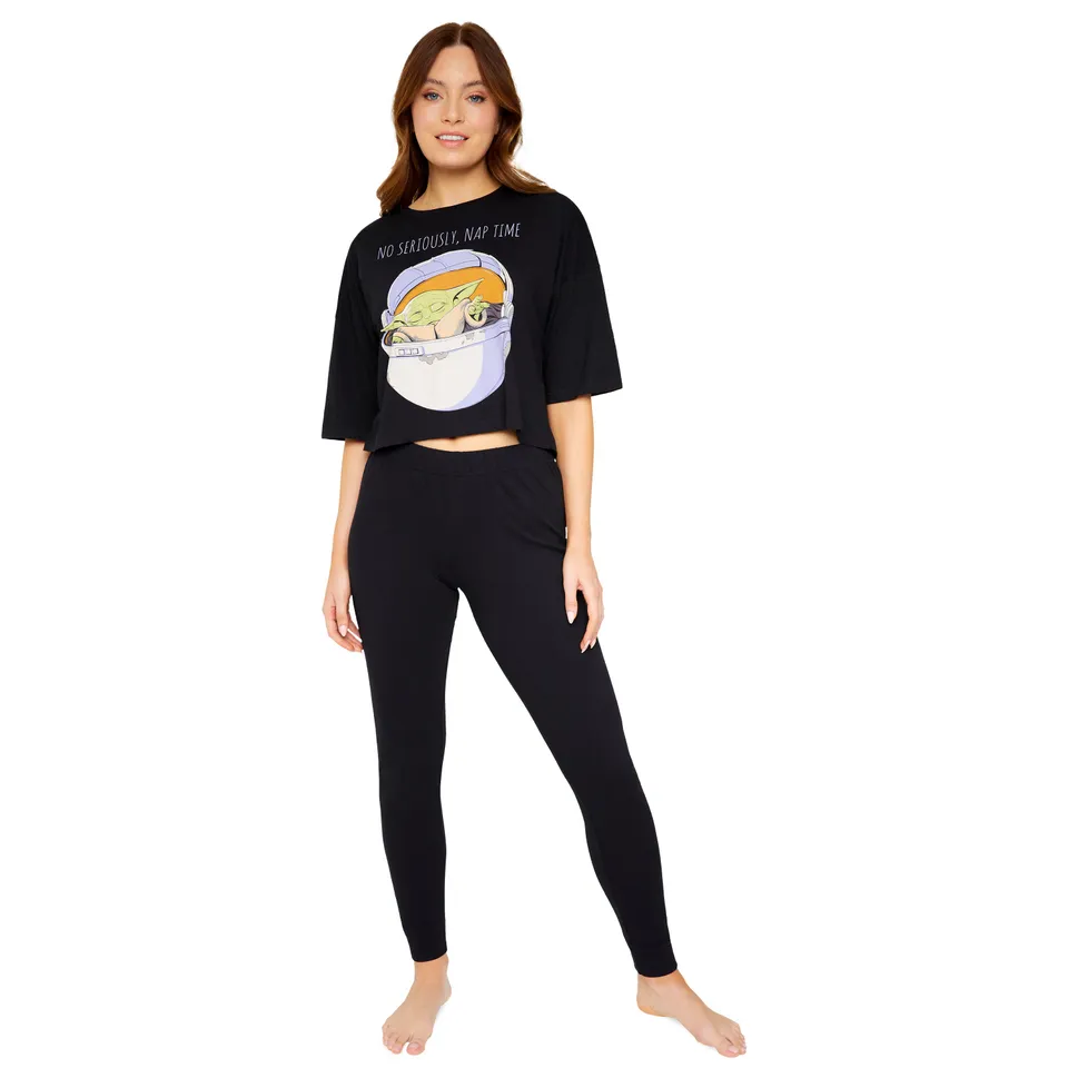 get-trend-women-pyjama-femme-coton-baby-yoda-mandalorian-s image 1