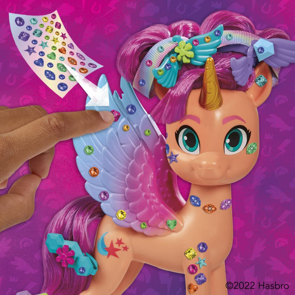my-little-pony-sunny-starscout-poney-coiffer-15-cm-accessoires image 7