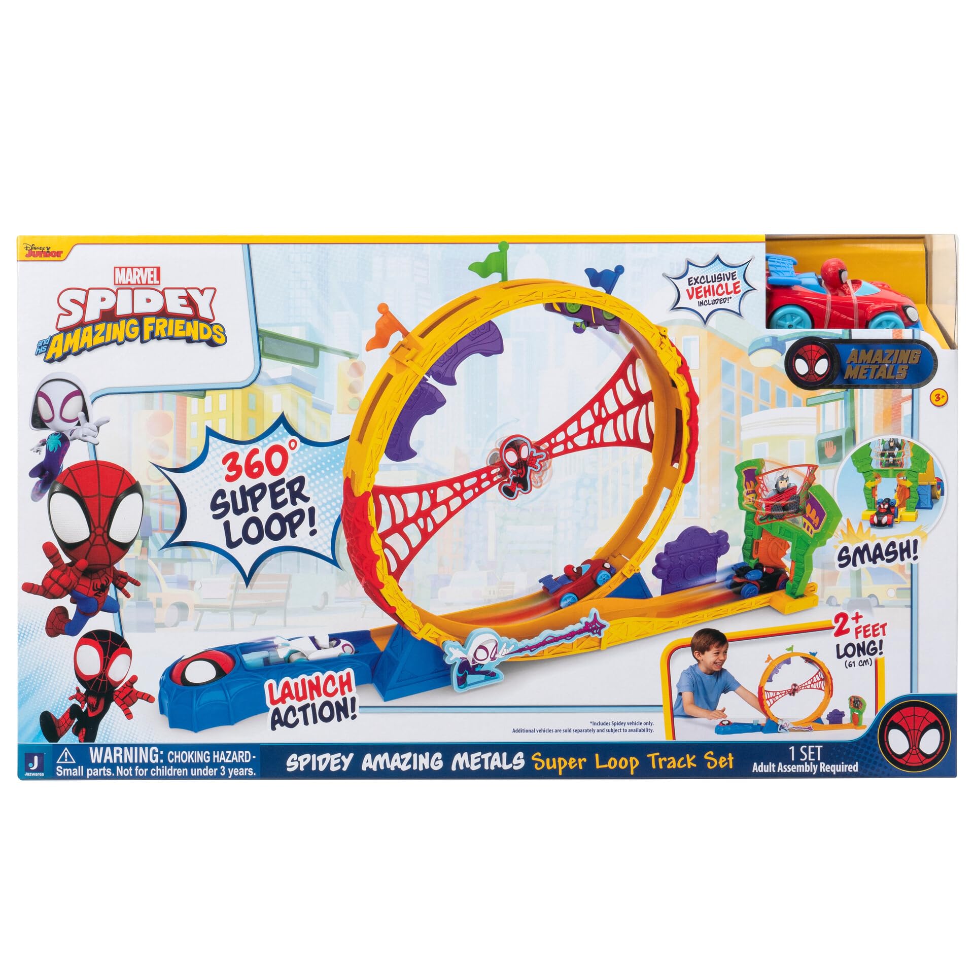 spidey-amazing-metals-super-loop-circuit-course-voiture image 3