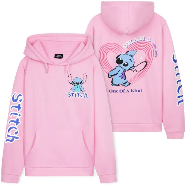 disney-hoodie-fille-sweat-capuche-coton-stitch-7-14-ans image 1