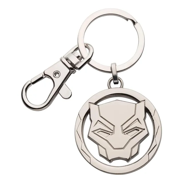 marvel-black-panther-porte-cl-s-masque-argent image 1