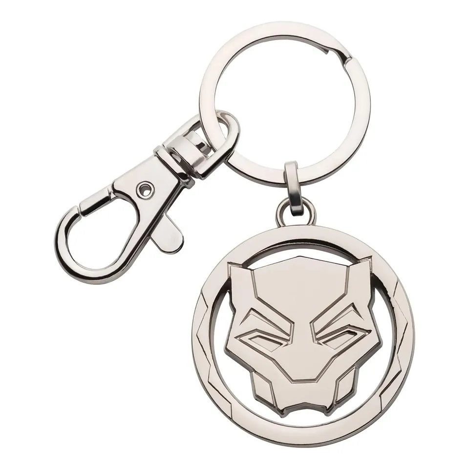 marvel-black-panther-porte-cl-s-masque-argent image 1