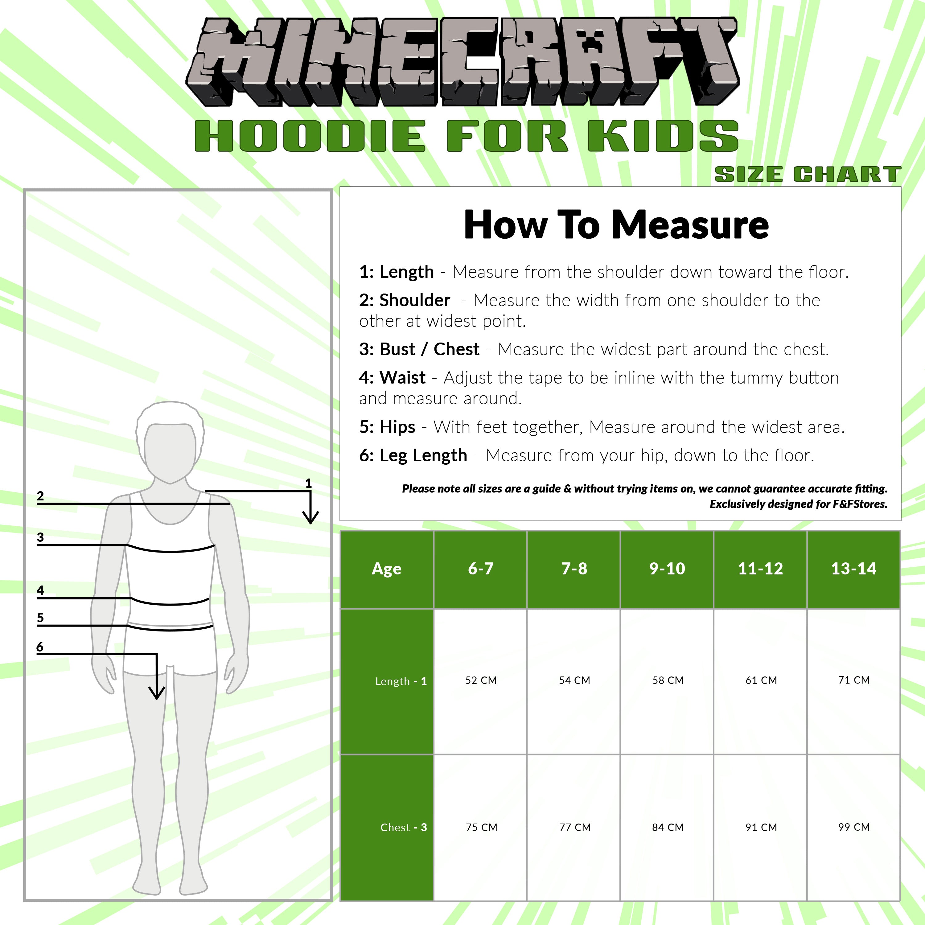 minecraft-creeper-sweat-capuche-gar-on-coton-11-12-ans image 6