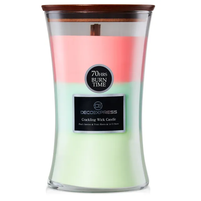 deco-express-bougie-parfum-e-3-parfums-sablier-p-che-jasmin image 1