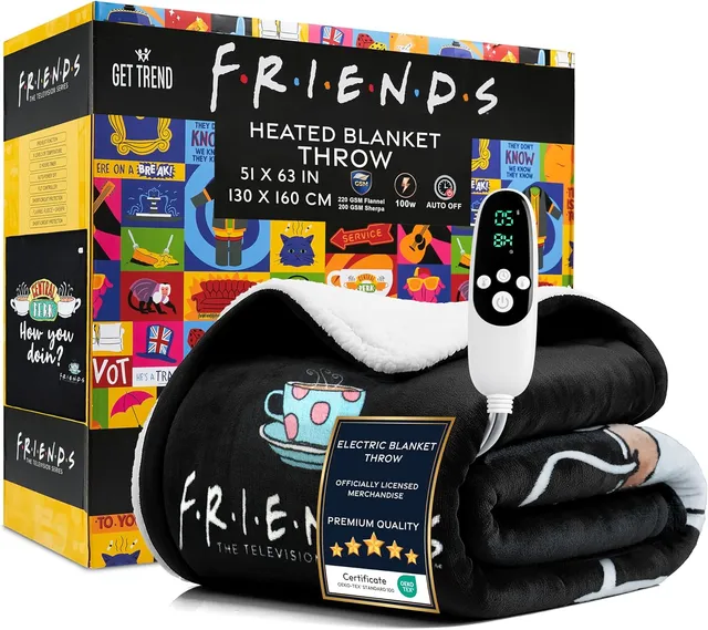 friends-plaid-chauffant-sherpa-130x160cm-9-chaleurs-lectrique image 1