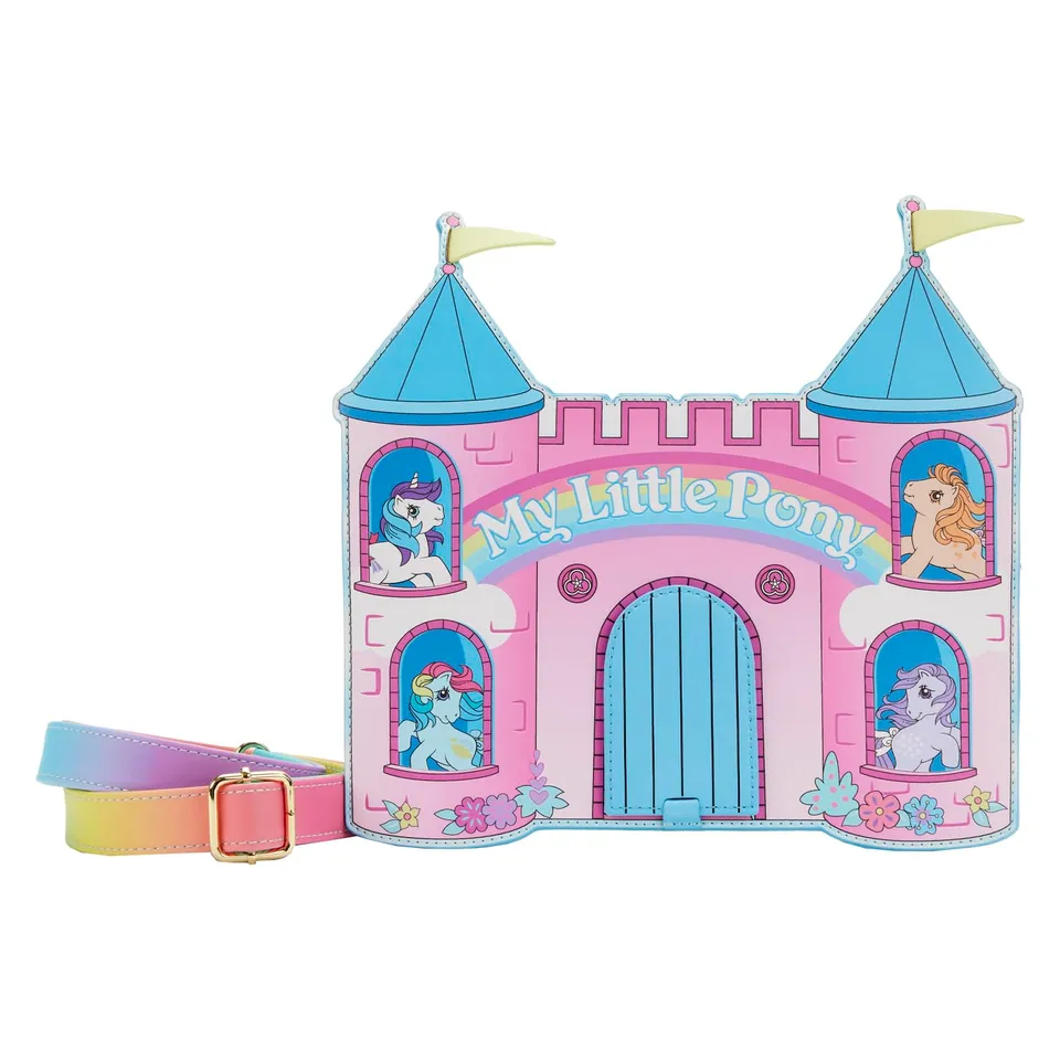 my-little-pony-loungefly-castle-sac-bandouli-re-ch-teau-25-cm image 1