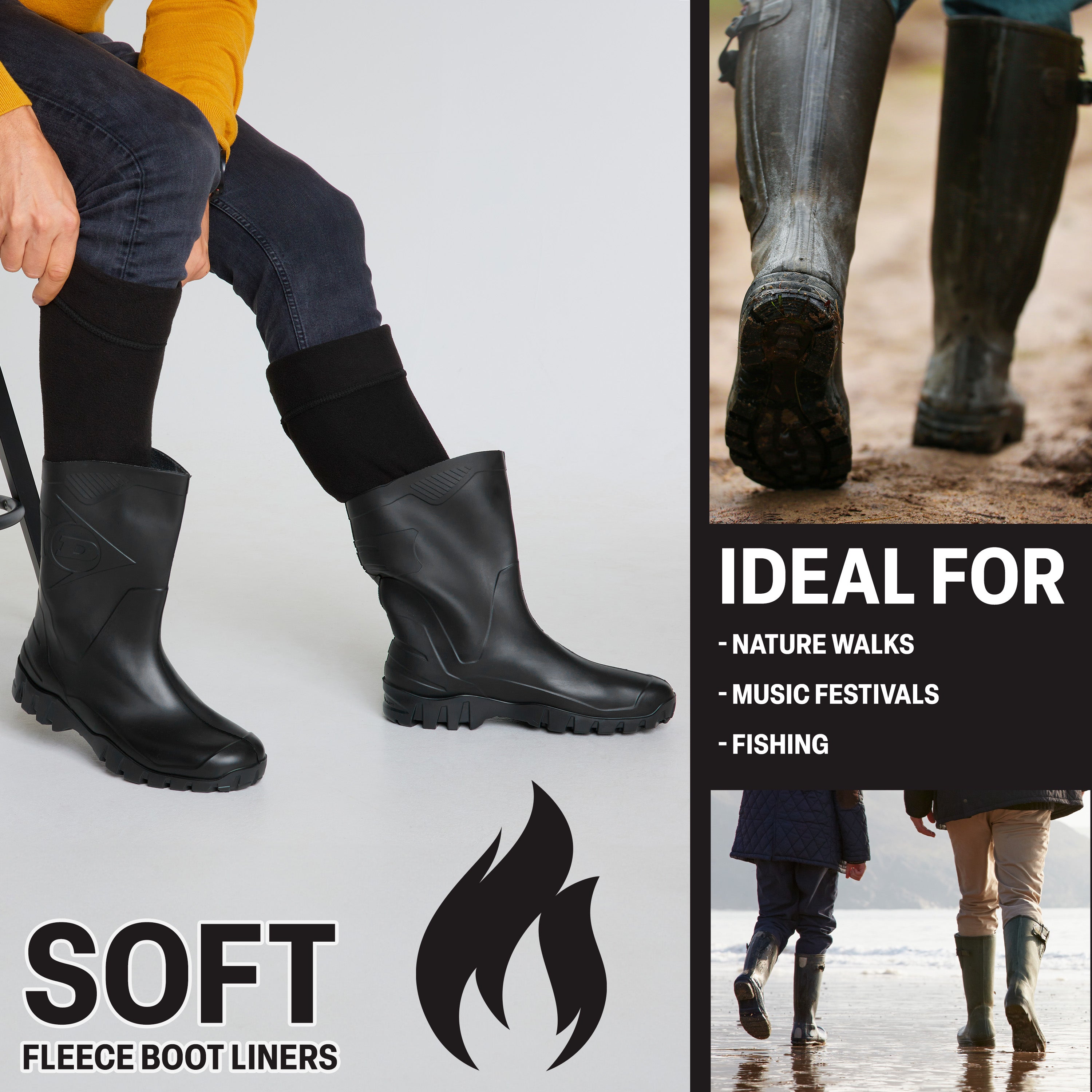 get-trend-doublure-bottes-chaussettes-polaire-homme-noir image 5