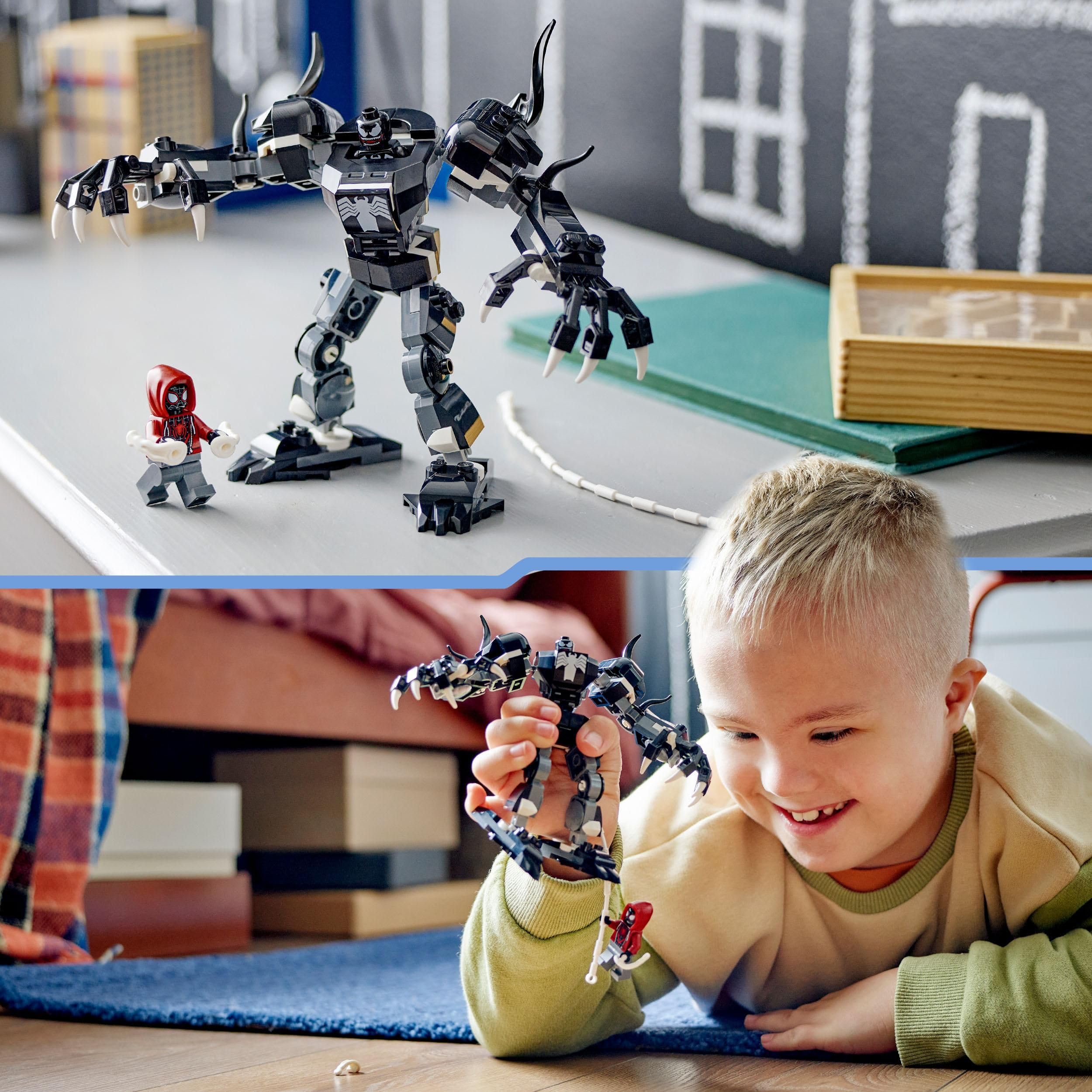 lego-marvel-76276-armure-robot-venom-vs-miles-morales-6-ans image 6