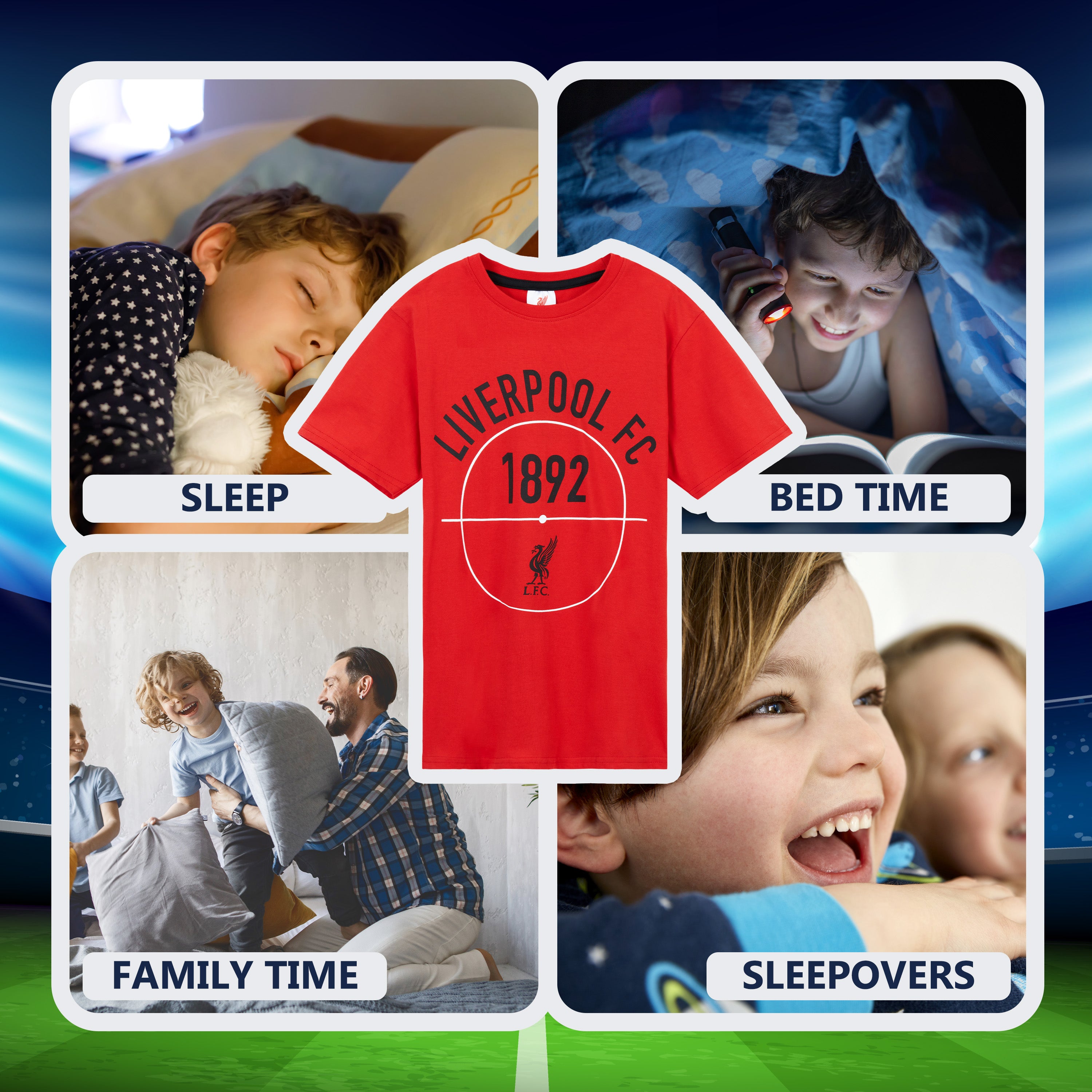 liverpool-fc-pyjama-court-gar-on-coton-9-10-ans image 4