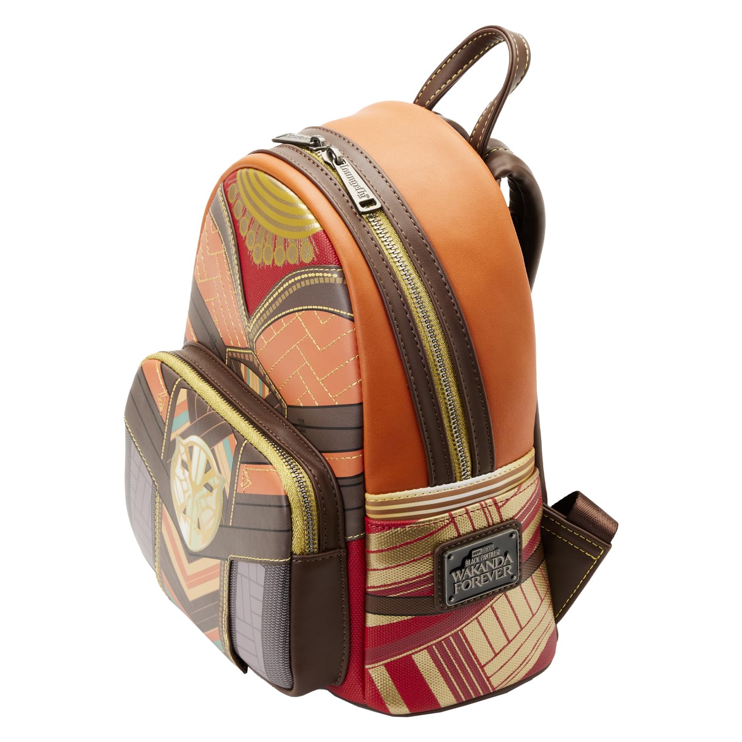 loungefly-marvel-black-panther-okoye-mini-sac-dos-noir image 4