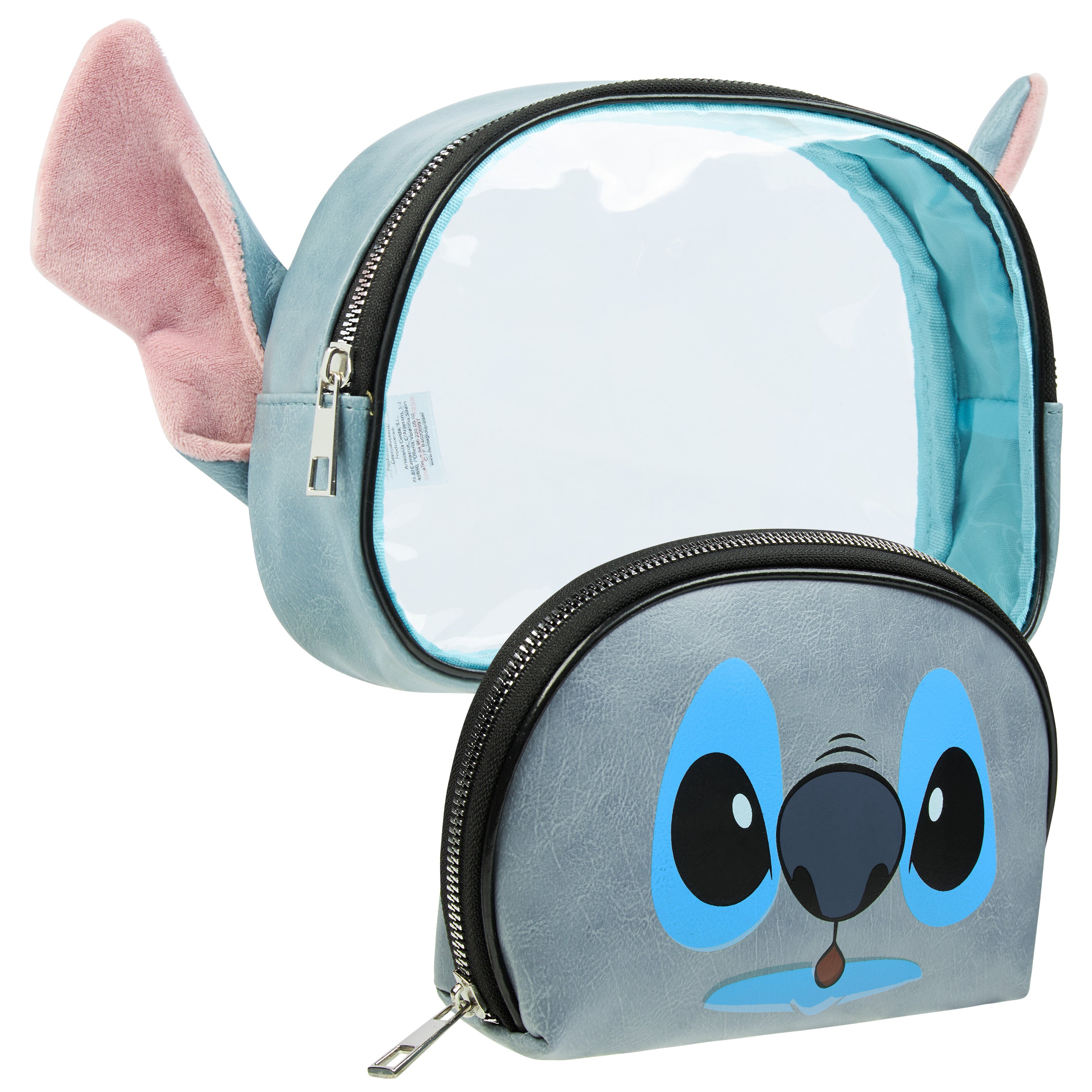 disney-stitch-trousse-toilette-bleue-2-pi-ces-femme image 1