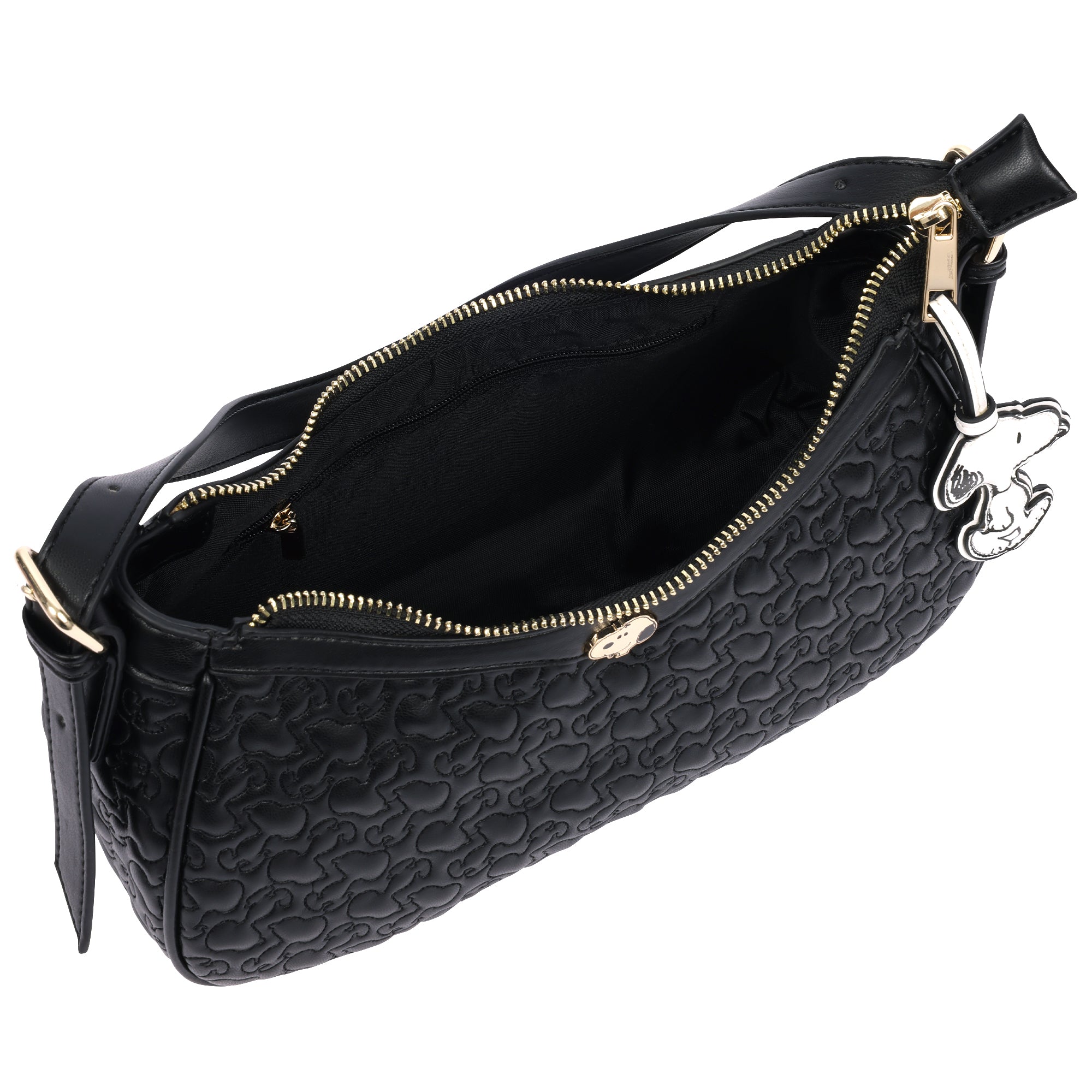 danielle-nicole-peanuts-quilted-sac-paule-noir-snoopy image 6
