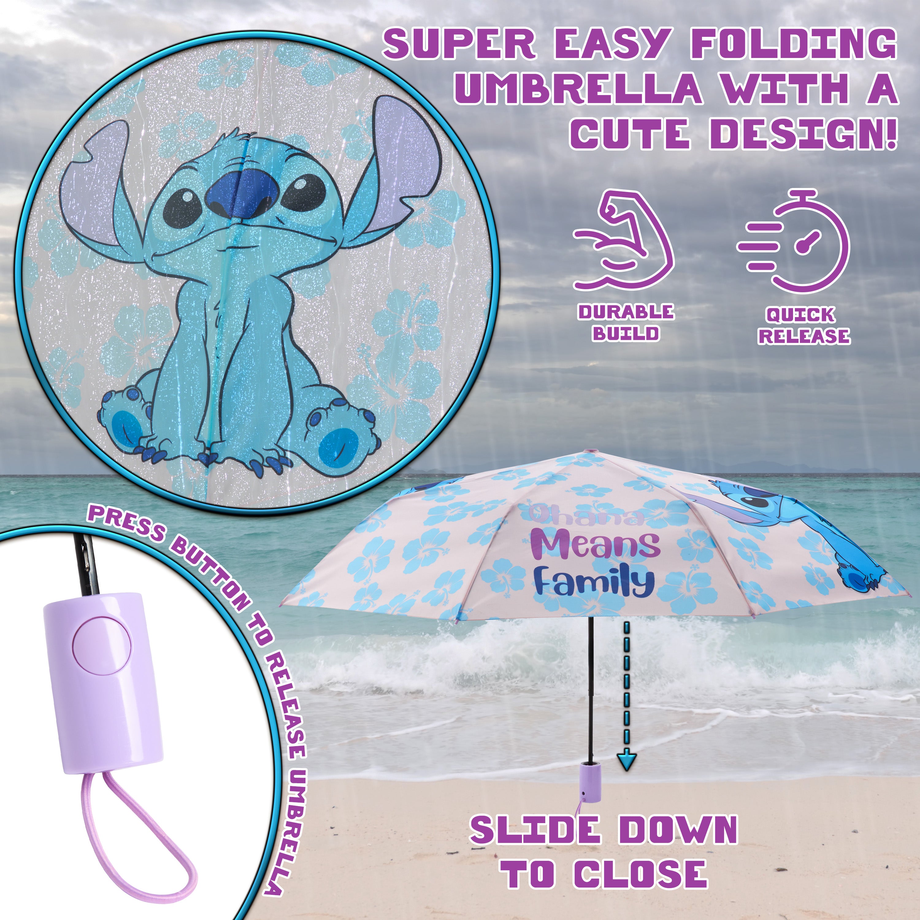 disney-stitch-parapluie-pliant-t-lescopique-enfant image 5