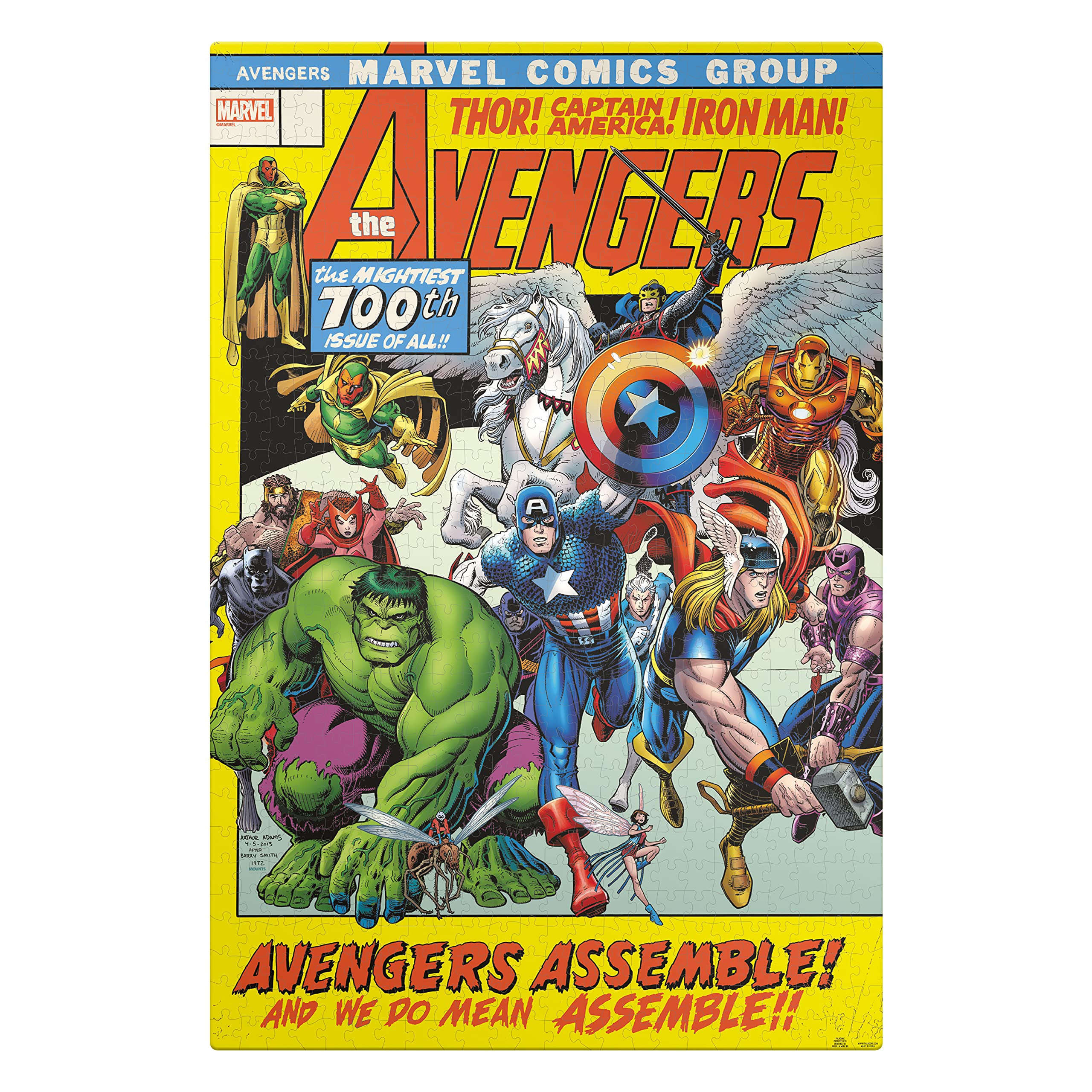 marvel-puzzles-paladone-comics-puzzle-750-pi-ces-avengers image 1