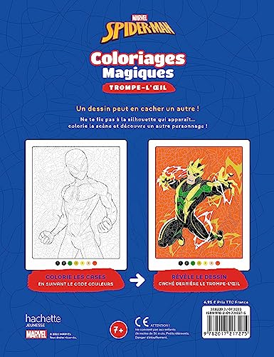 marvel-spider-man-coloriages-magiques-h-ros-vilains-livre-7 image 8