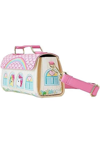 loungefly-my-little-pony-40th-stable-sac-bandouli-re-rose image 8