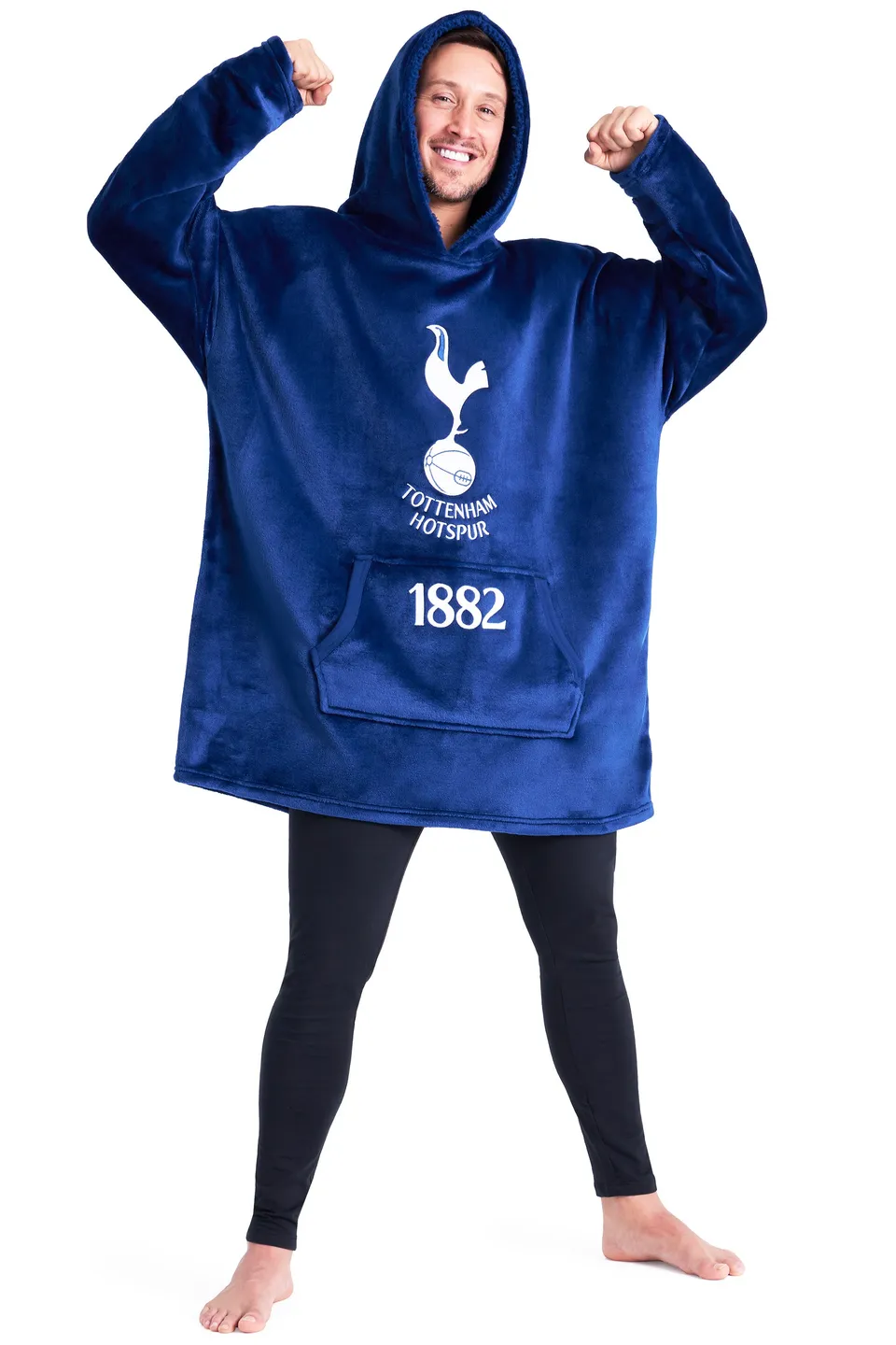 get-trend-men-tottenham-sweat-plaid-homme-taille-unique-polaire image 1