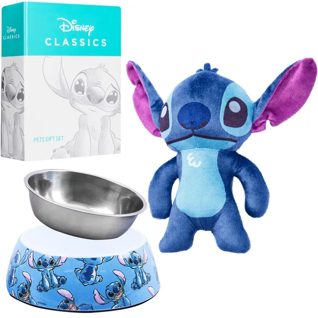 disney-stitch-set-gamelle-jouet-couineur-chien image 1