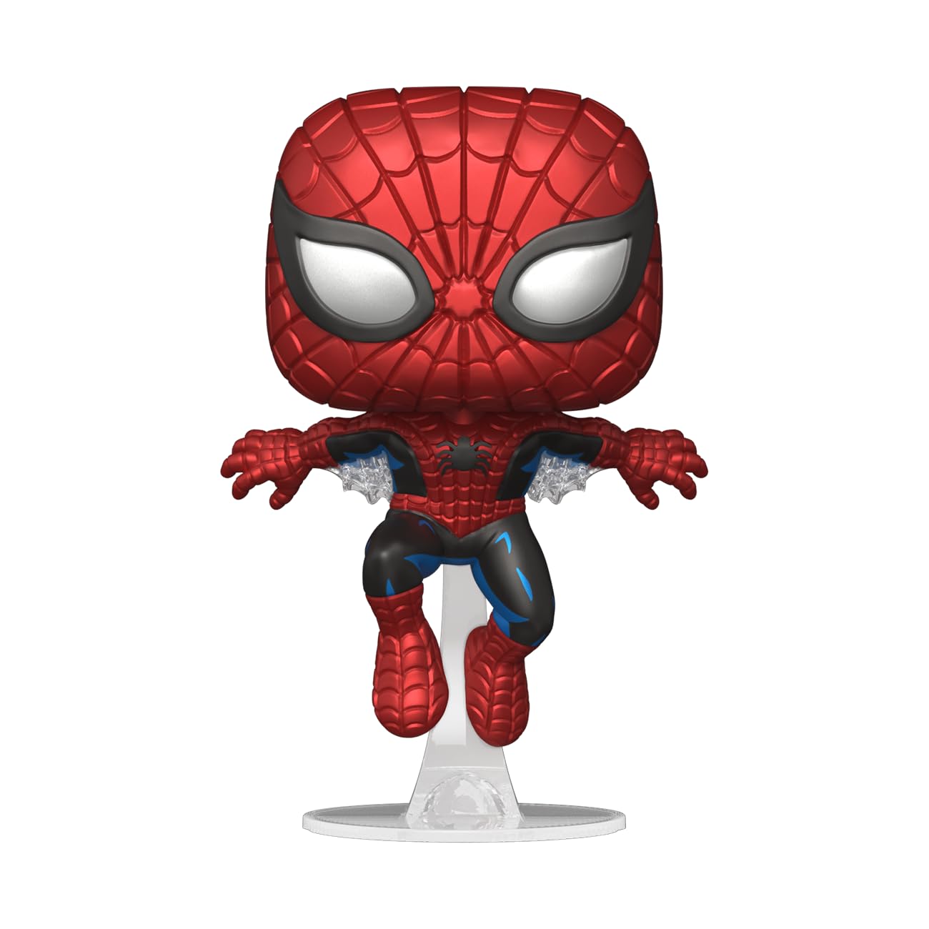 funko-pop-spider-man-comic-cover-figurine-t-shirt-l-m-tallique image 2