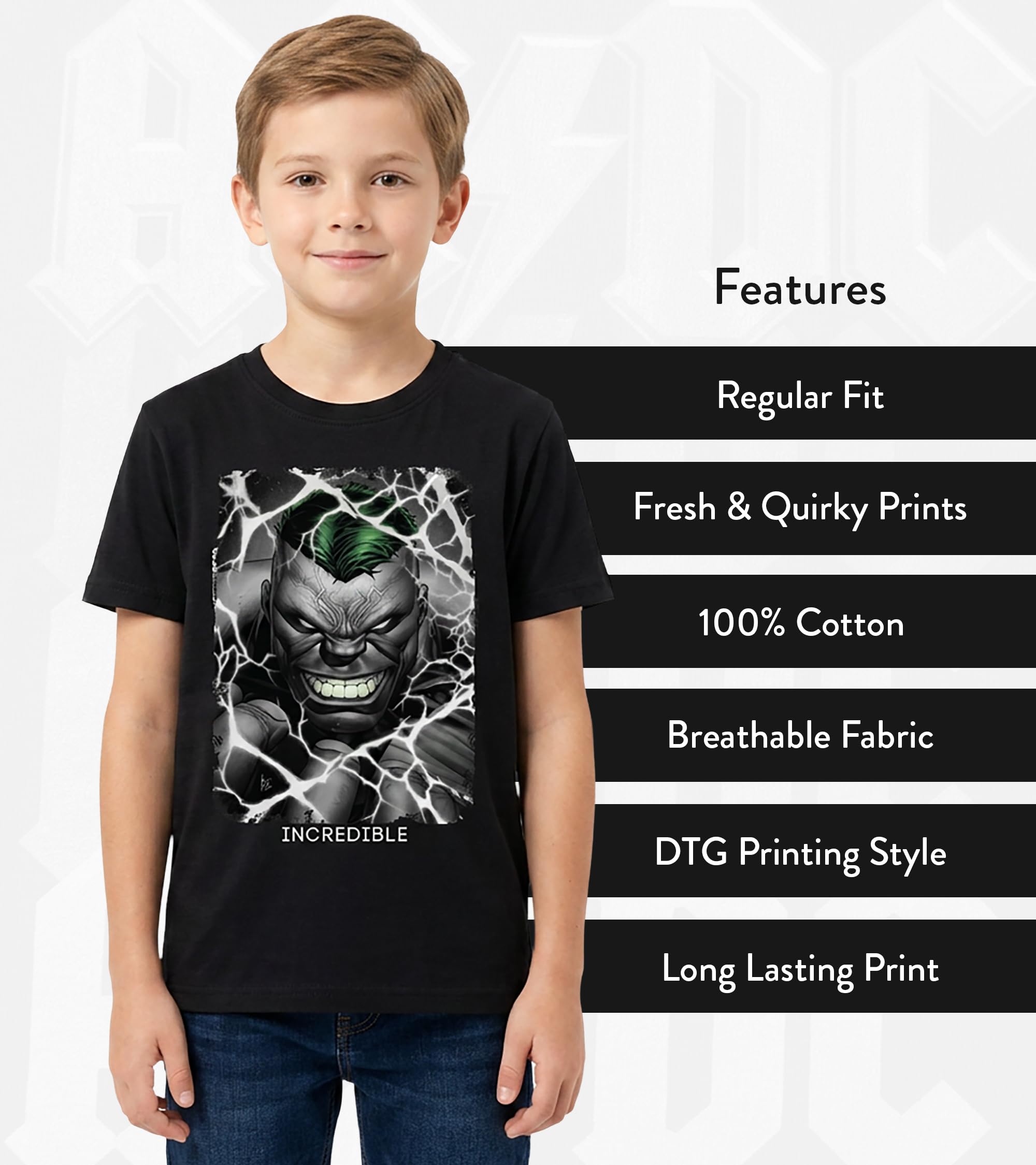 marvel-t-shirt-gar-on-10-ans-super-h-ros-coton image 3