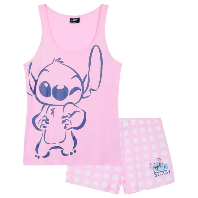 get-trend-stitch-pyjama-short-femme-2-pi-ces-coton image 1