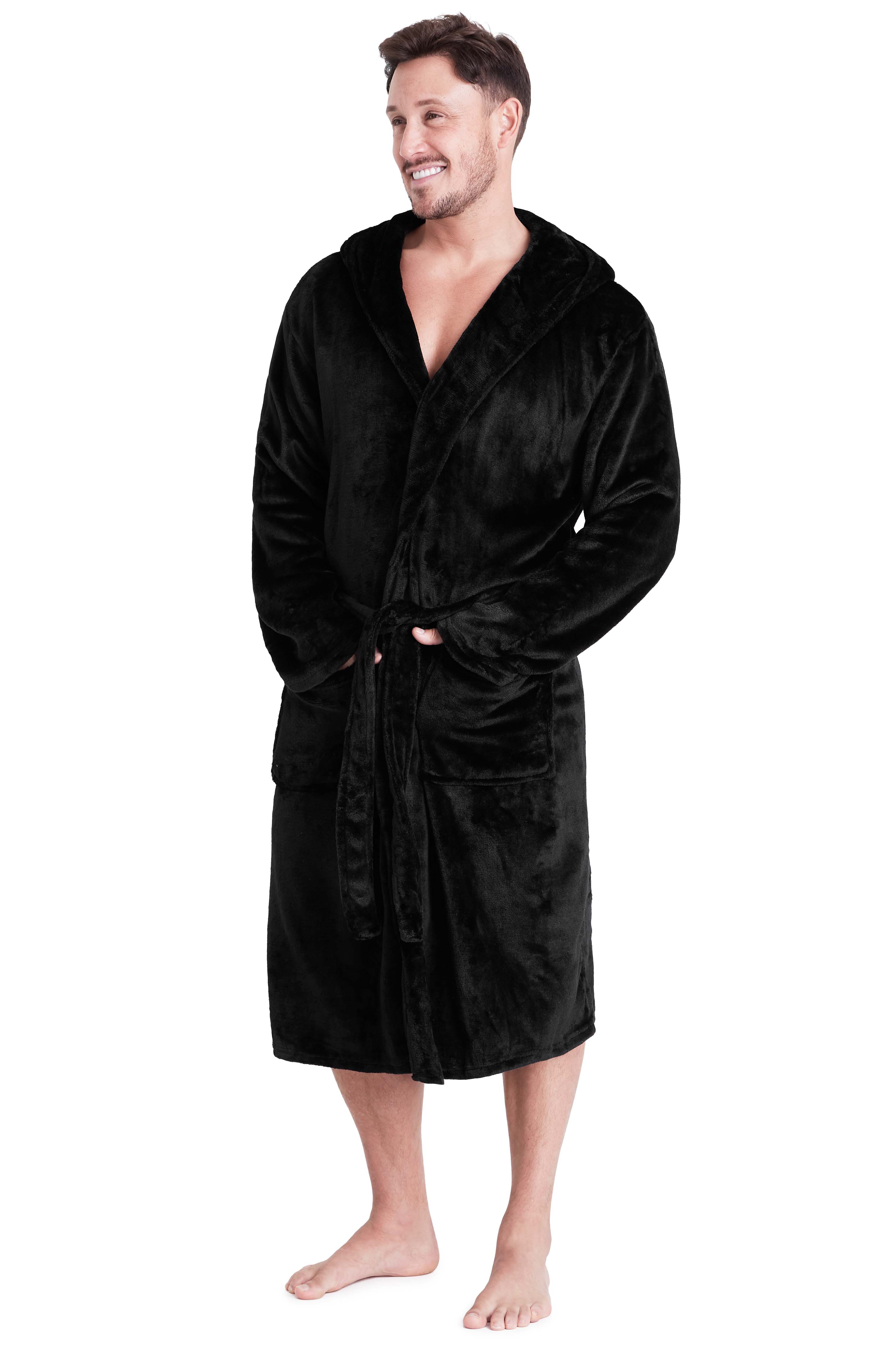 get-trend-men-peignoir-polaire-capuche-homme-l-doux image 1