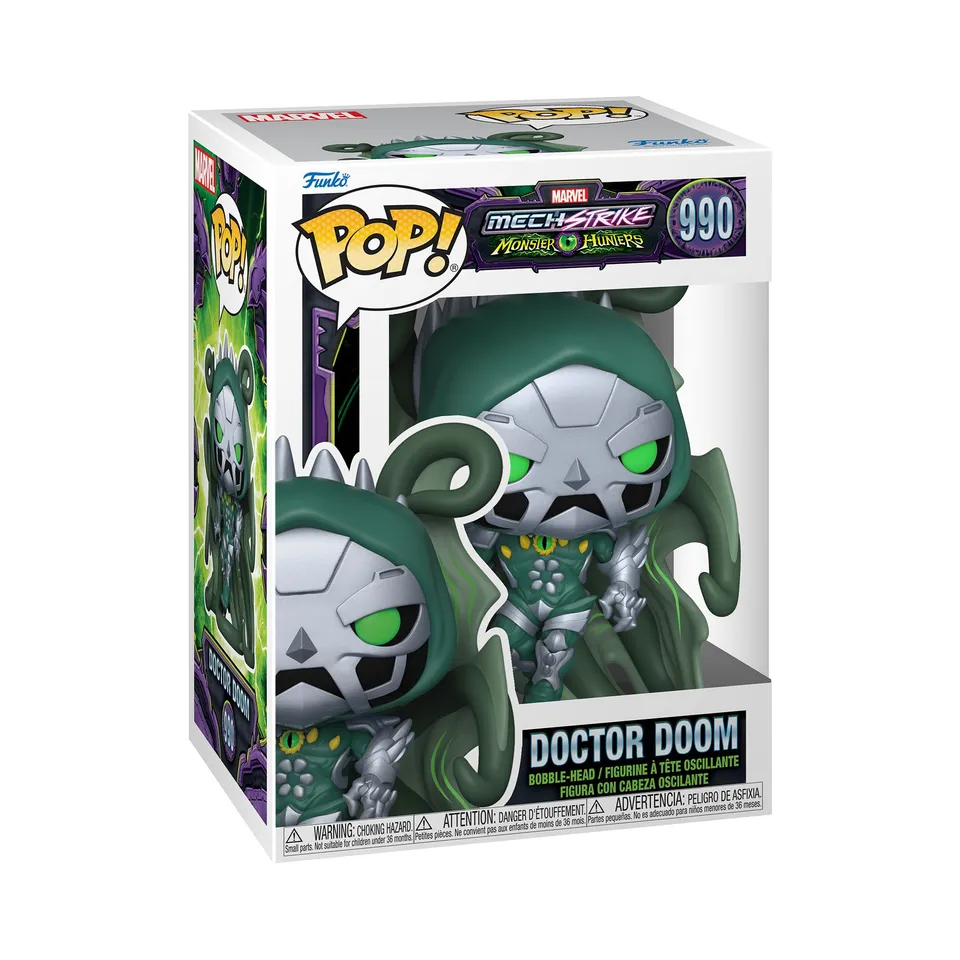 funko-pop-monster-hunters-dr-doom-figurine-vinyle-9-cm image 1