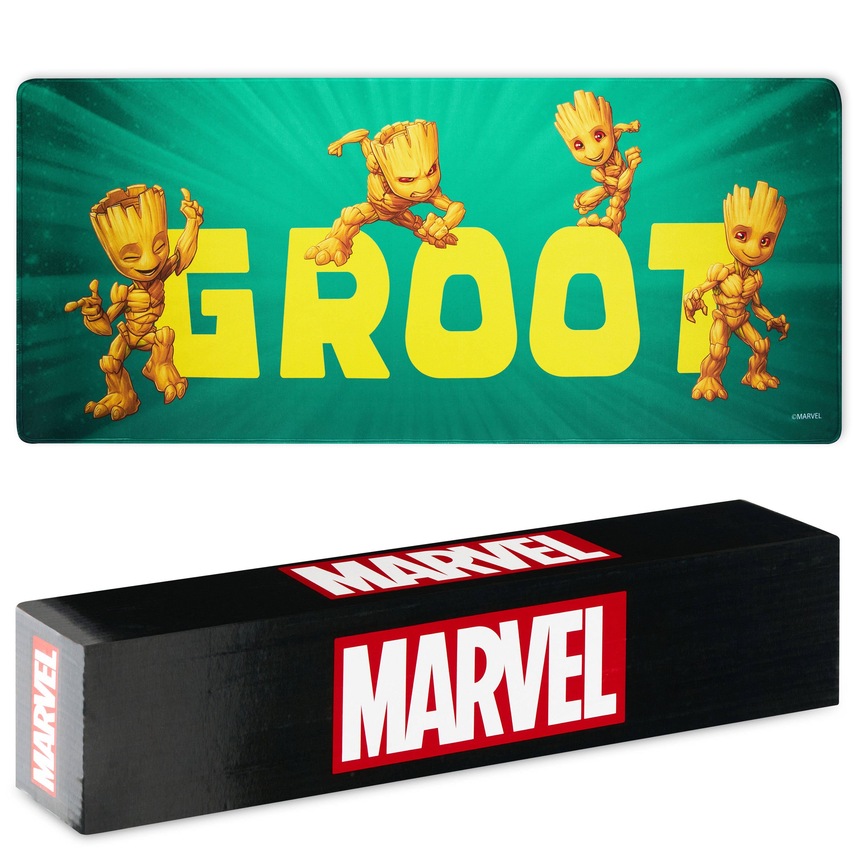 marvel-groot-tapis-souris-xxl-bureau-vert image 1