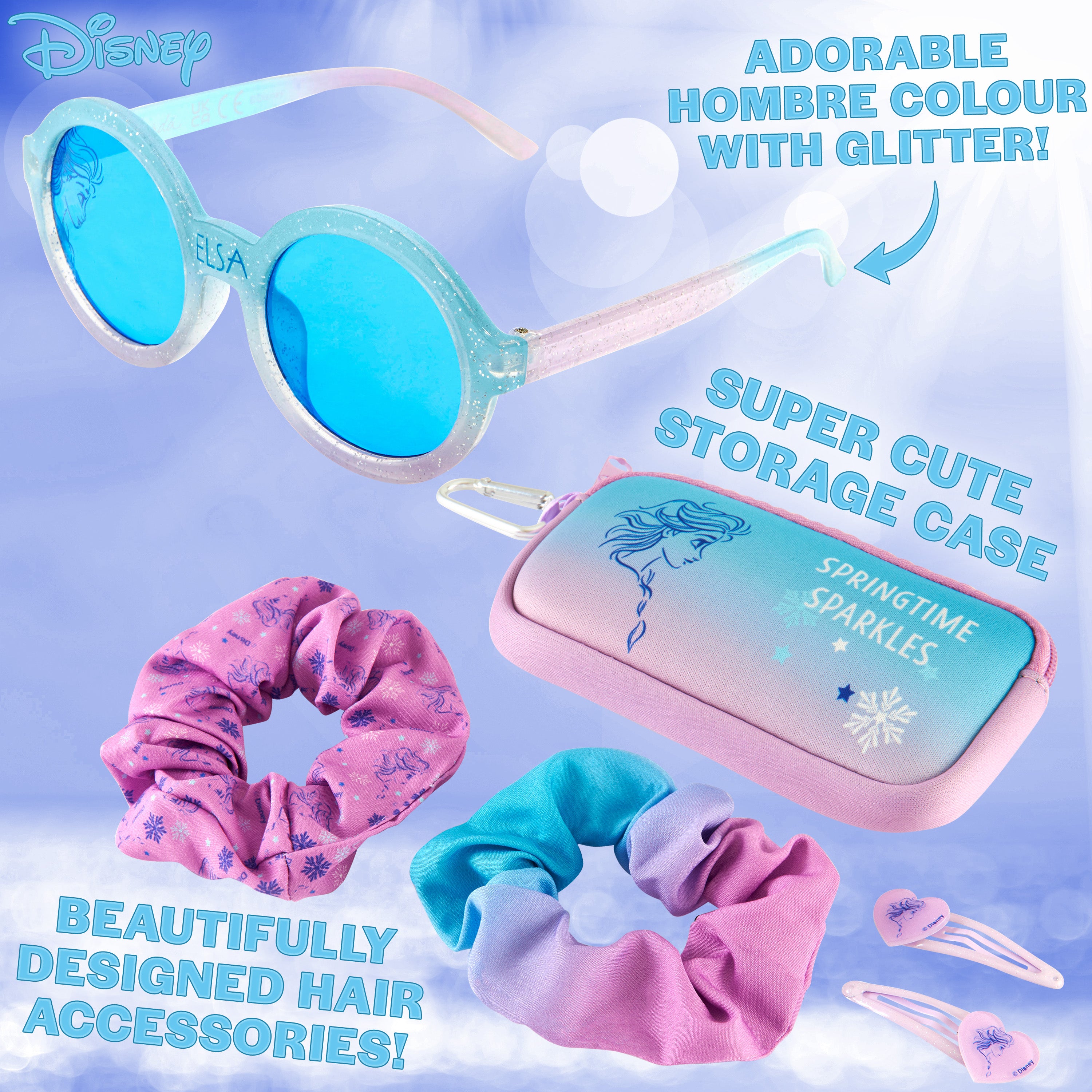 disney-elsa-lunettes-soleil-fille-accessoires-cheveux-tui image 5