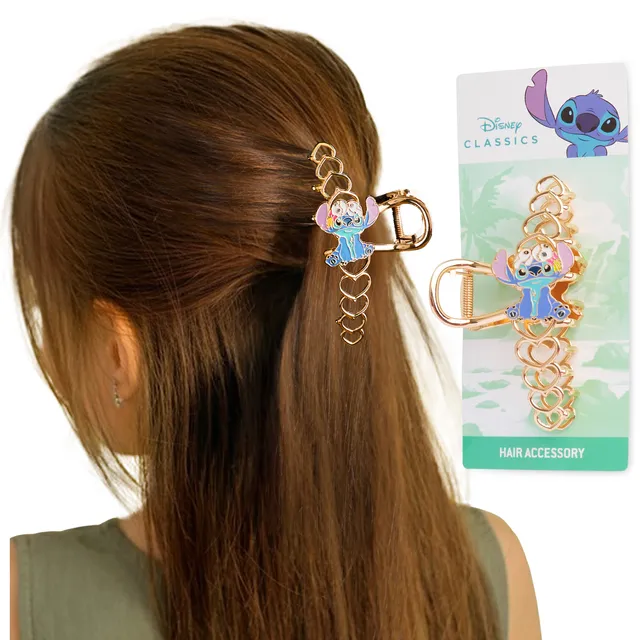 disney-stitch-pince-crabe-cheveux-fille-m-tal image 1