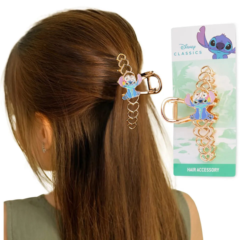 disney-stitch-pince-crabe-cheveux-fille-m-tal image 1