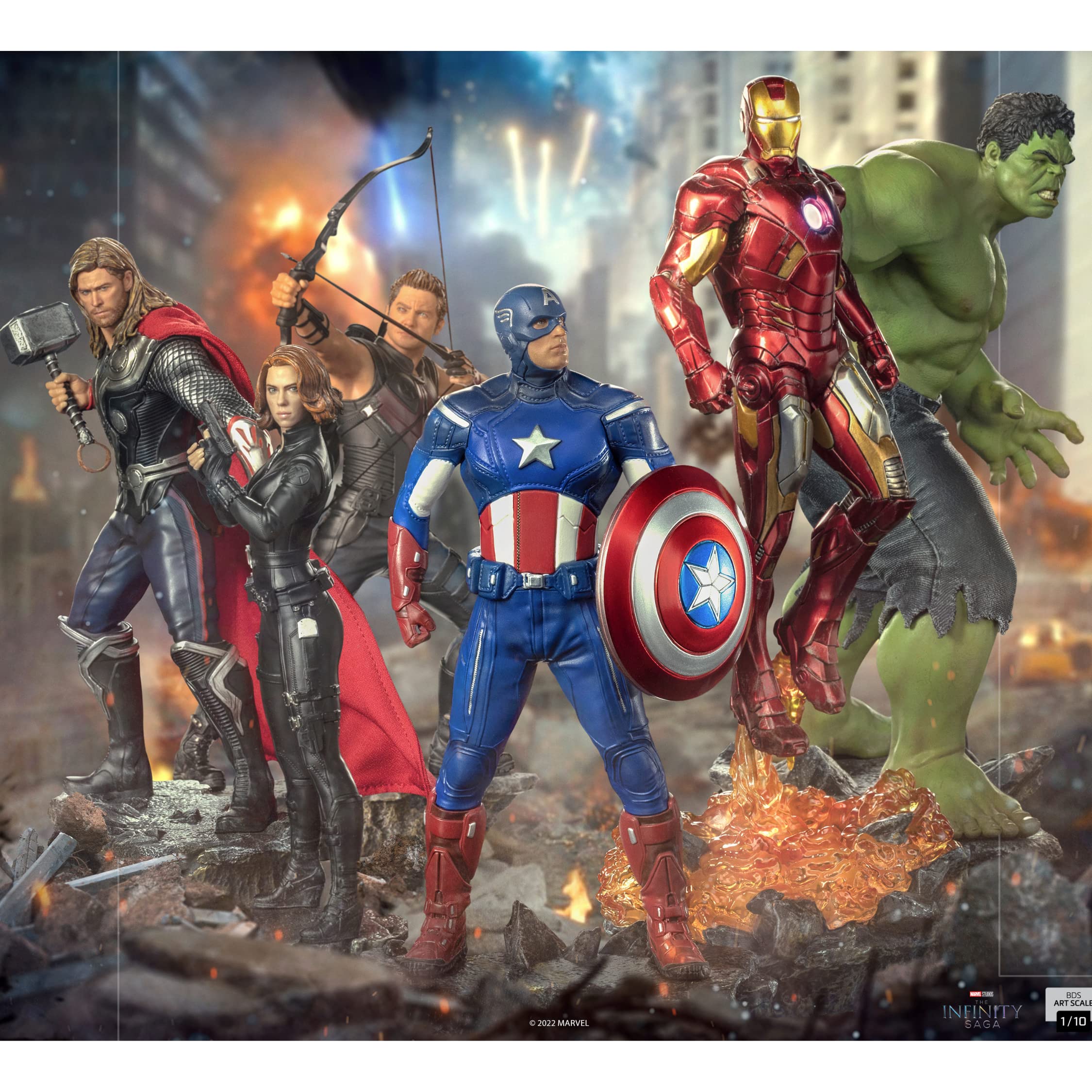 iron-studios-hulk-battle-of-new-york-statue-27-cm-infinity-saga image 6