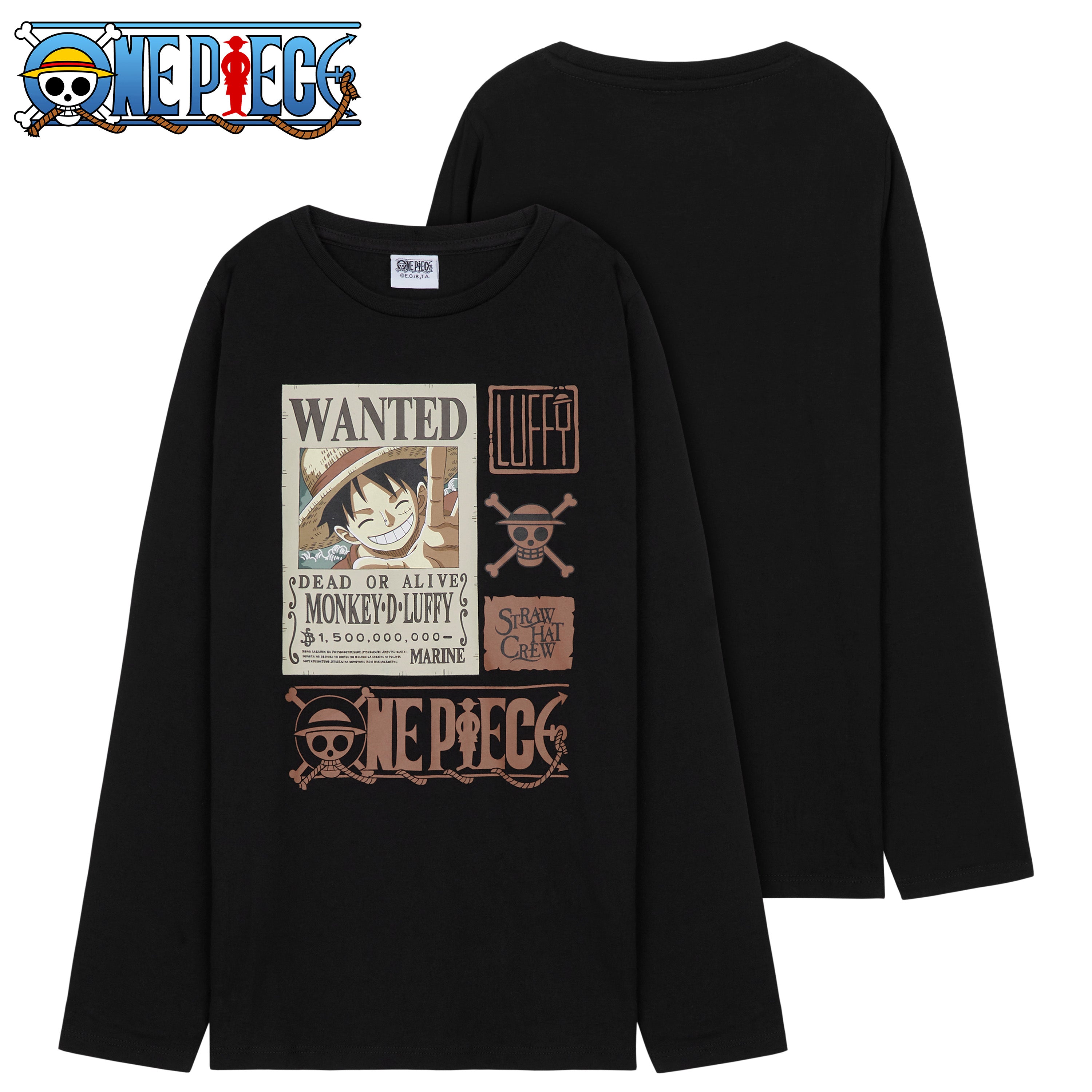 one-piece-pyjama-enfant-coton-2-pi-ces-9-10-ans-anime image 2