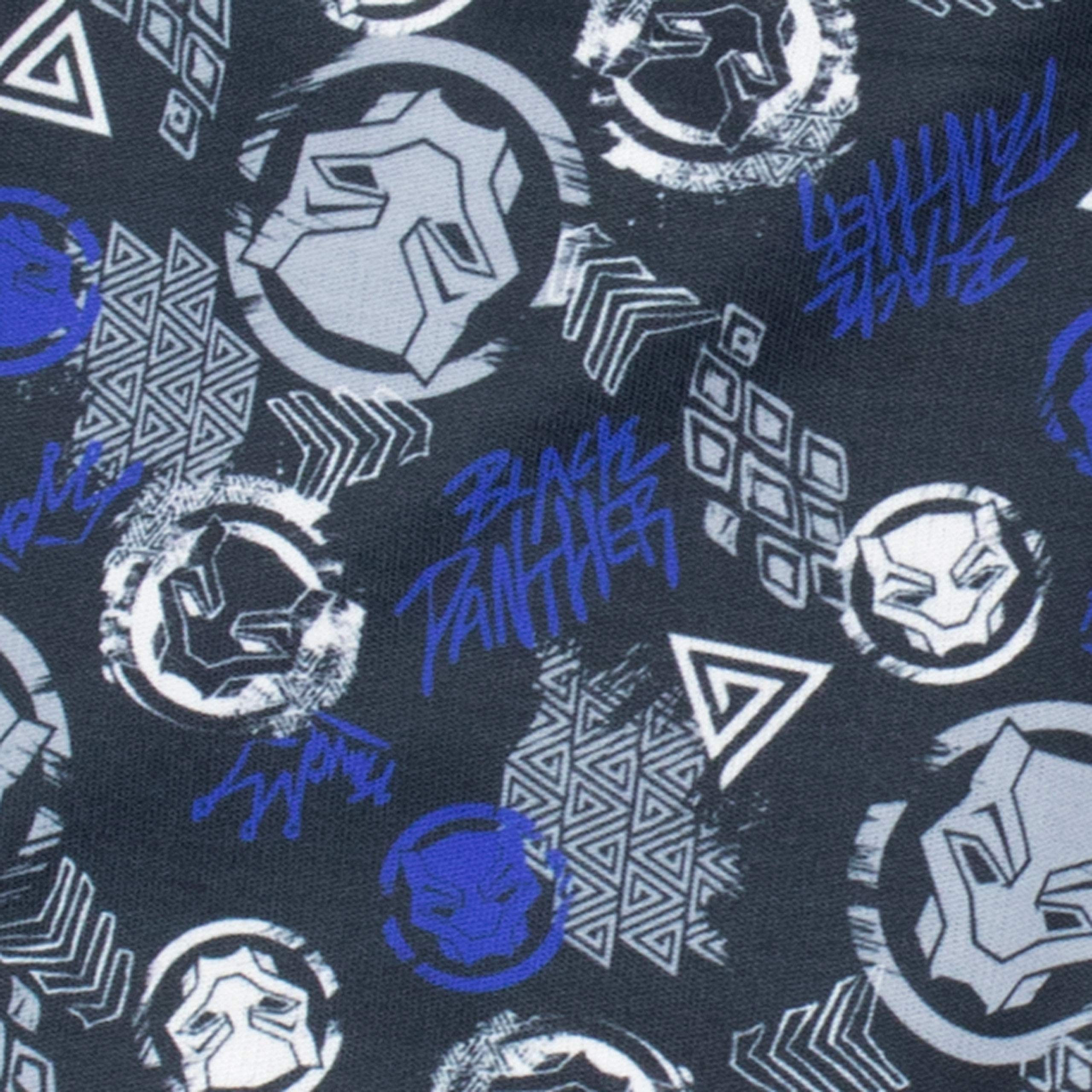 marvel-black-panther-pyjama-gar-on-coton-logo image 6