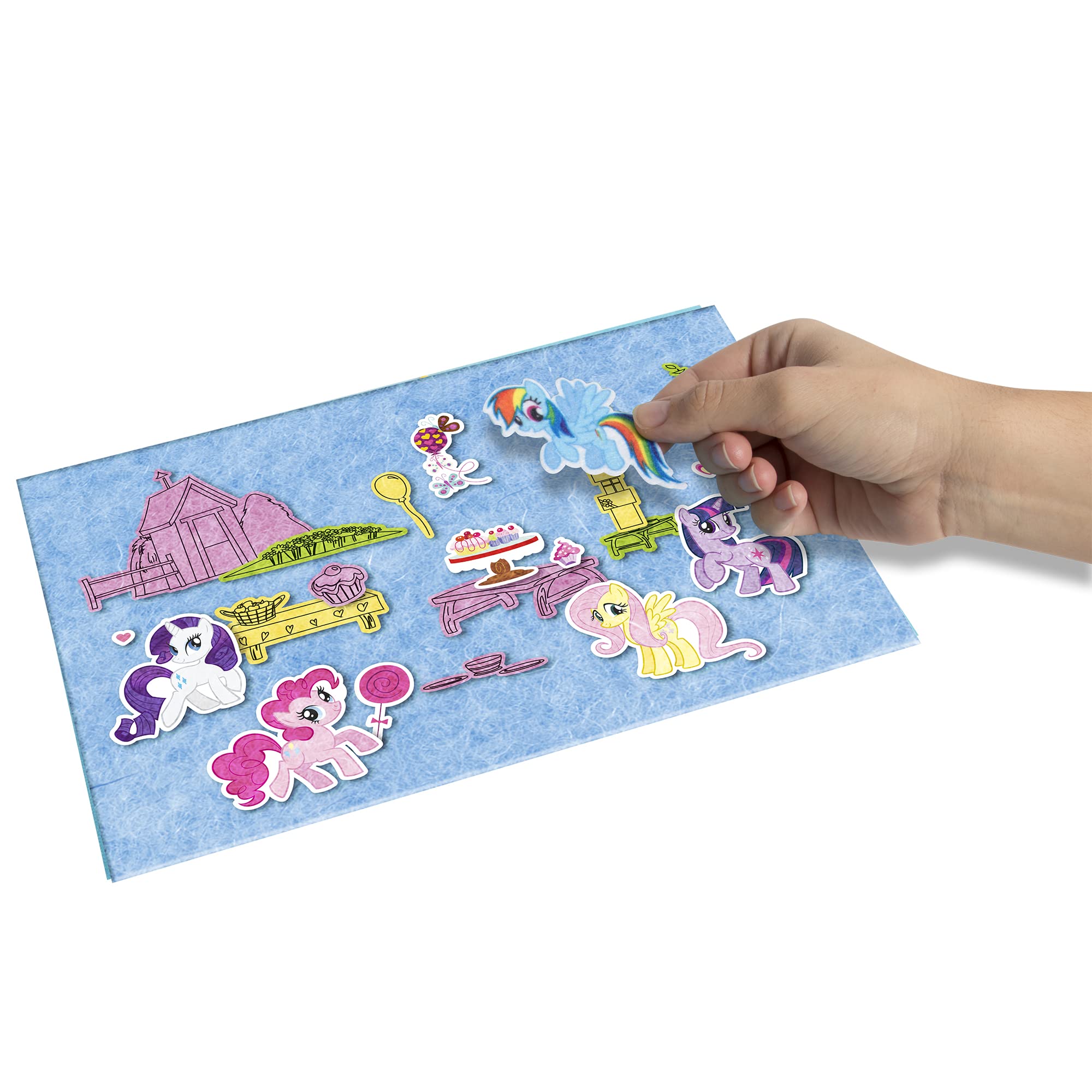 my-little-pony-fuzzy-felt-set-cr-atif-feutrine-pique-nique-3-ans image 2