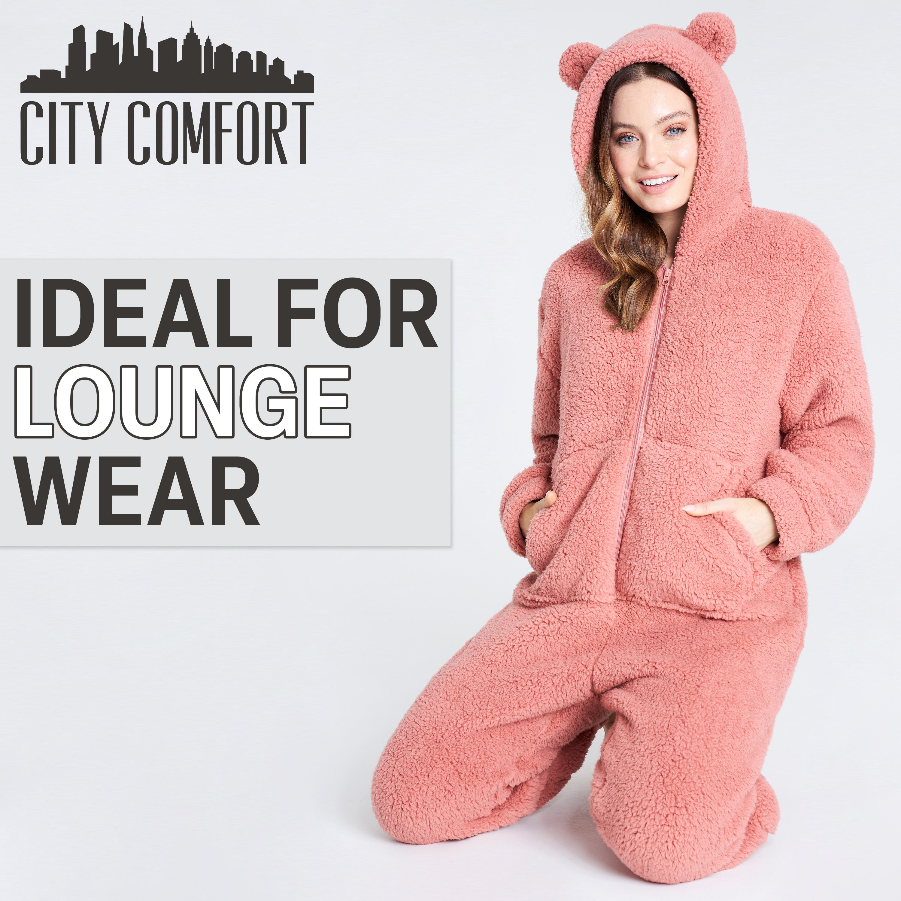citycomfort-combinaison-pilou-femme-polaire-capuche image 3